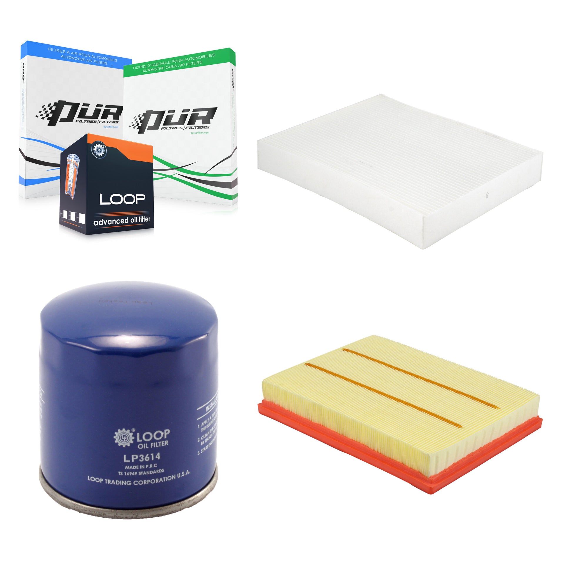 PUR KFM-104158 Cabin Air Filter for 2020-2025 Ford Bronco Sport, Ford Maverick and More