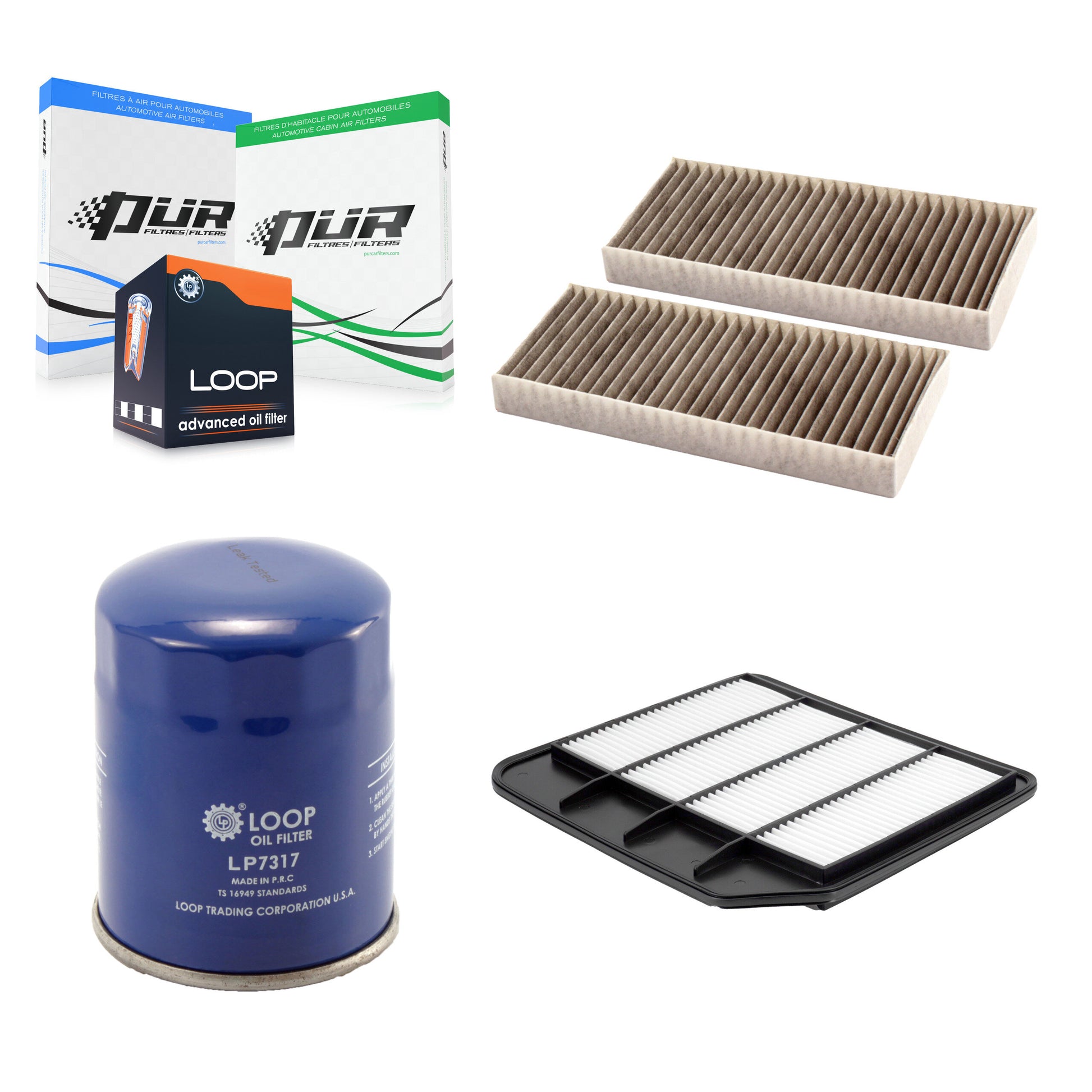 PUR KFM-104194 Cabin Air Filter for 2017-2022 Nissan Armada