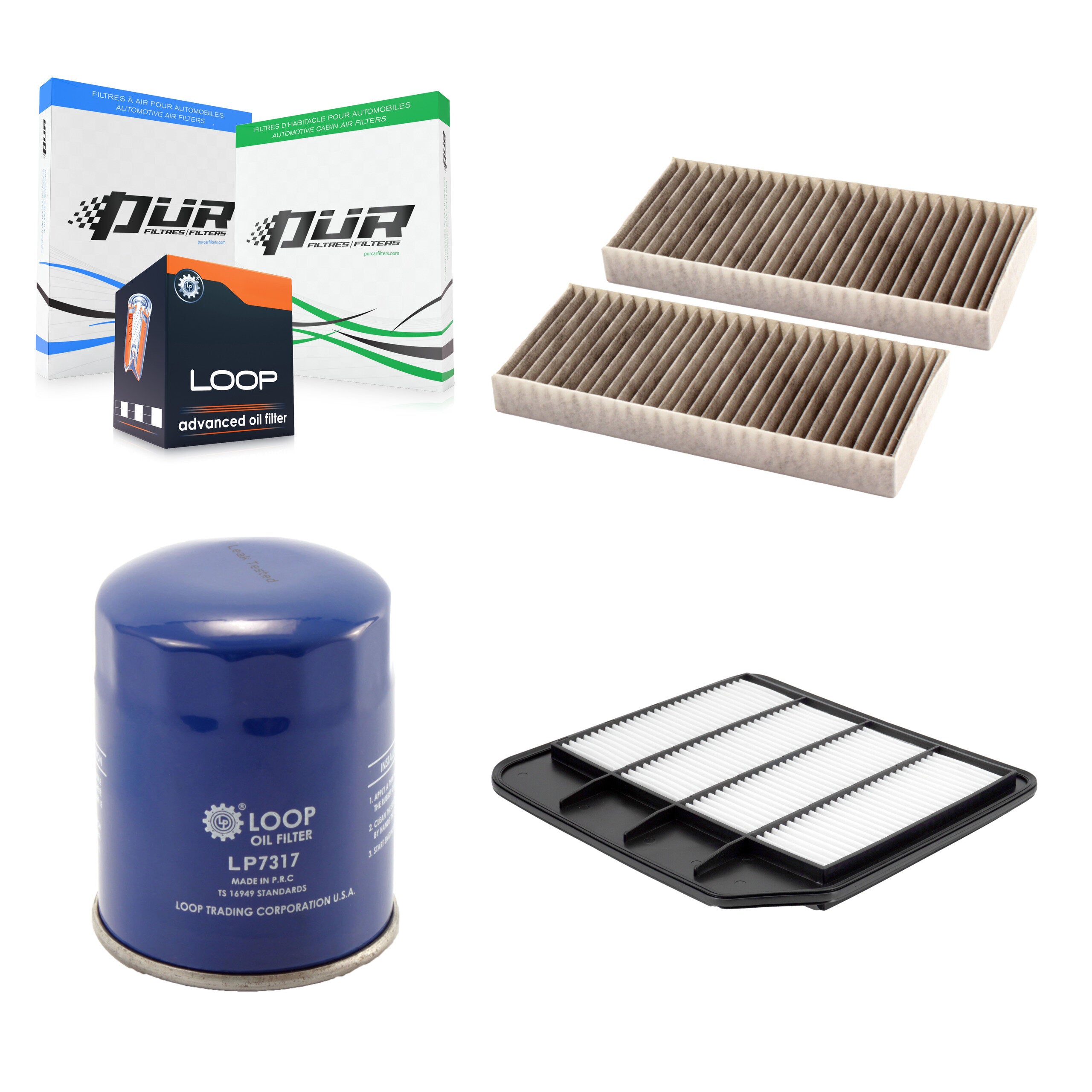 PUR KFM-104194 Cabin Air Filter for 2017-2022 Nissan Armada