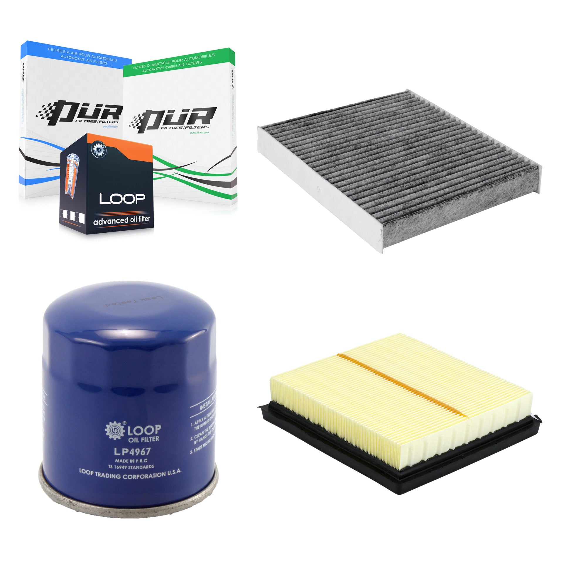 PUR KFM-104212 Cabin Air Filter for 2019-2025 Lexus UX300h, Toyota Prius and More