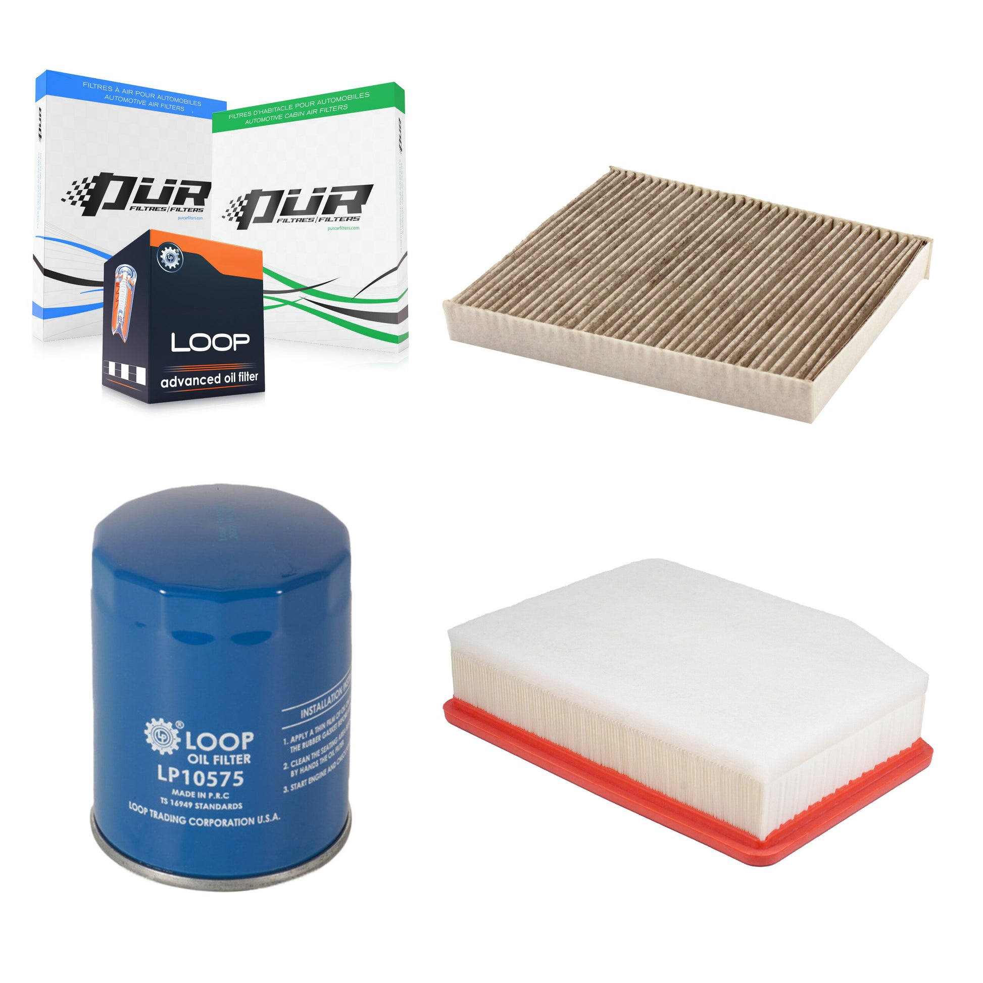 PUR KFM-104234 Cabin Air Filter for 2019-2025 Cadillac Escalade, Cadillac Escalade ESV and More
