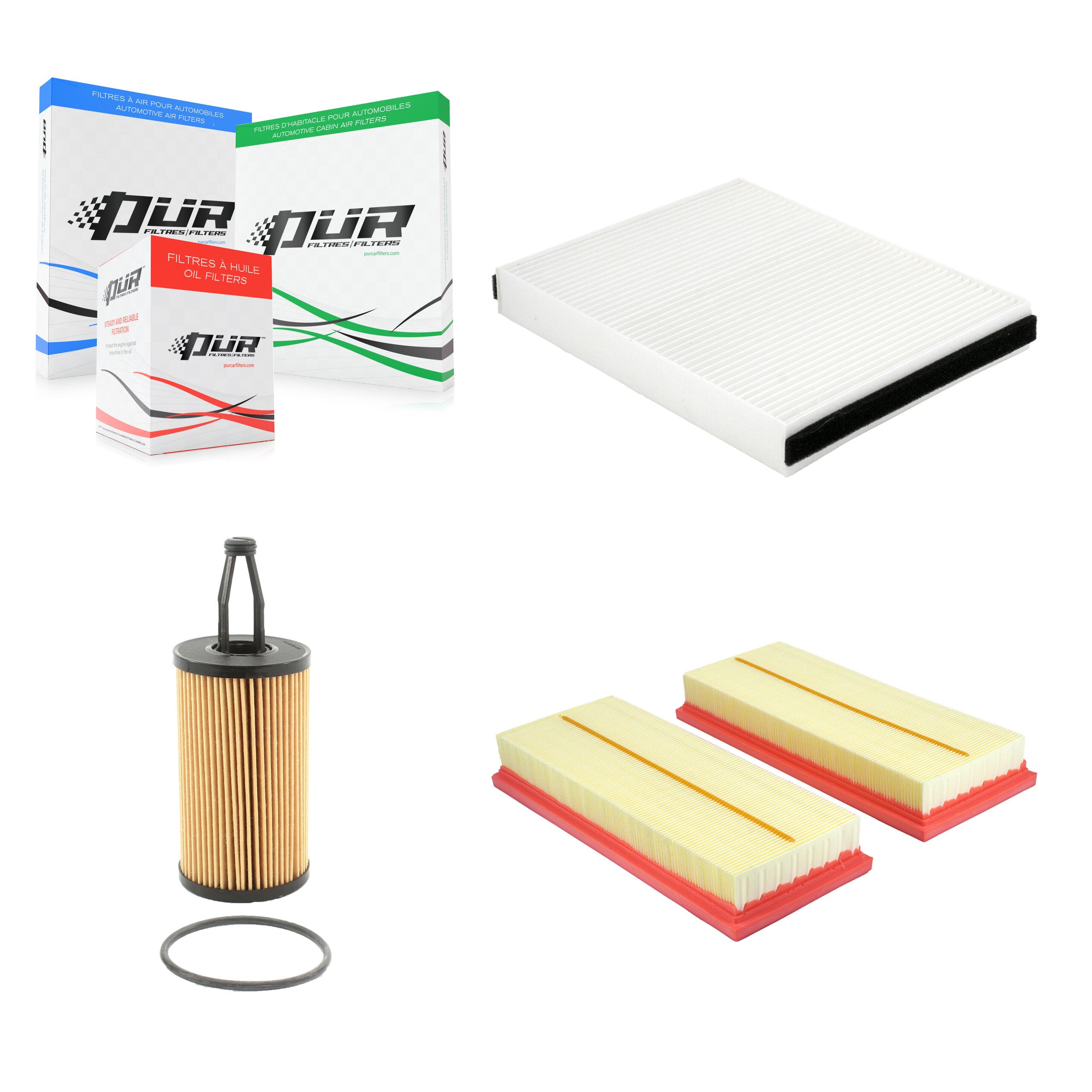 PUR KFM-104418 Cabin Air Filter for 2012-2016 Mercedes-Benz GL450, Mercedes-Benz GL550, Mercedes-Benz ML550