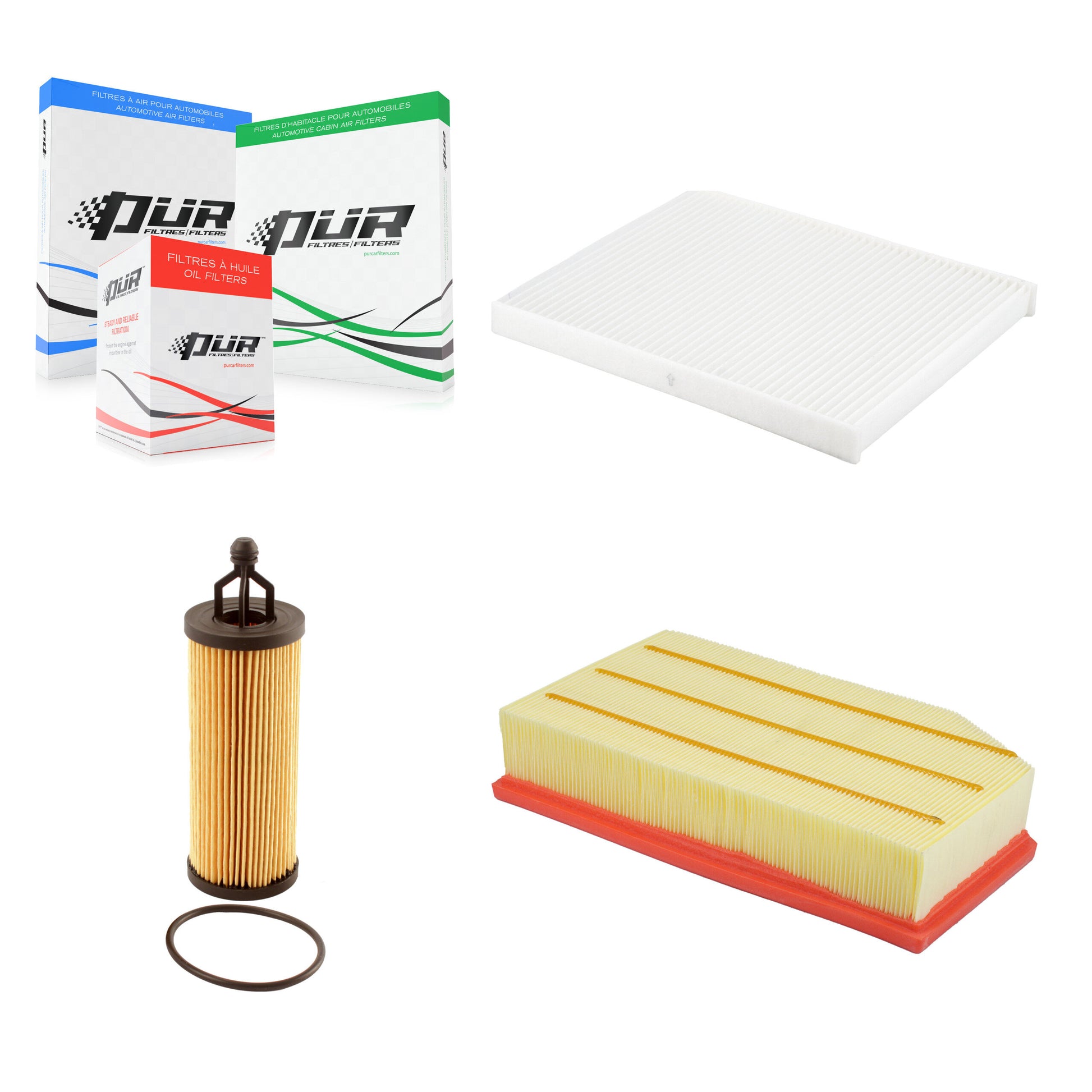 PUR KFM-104425 Cabin Air Filter for 2018-2025 Jeep Gladiator, Jeep Wrangler
