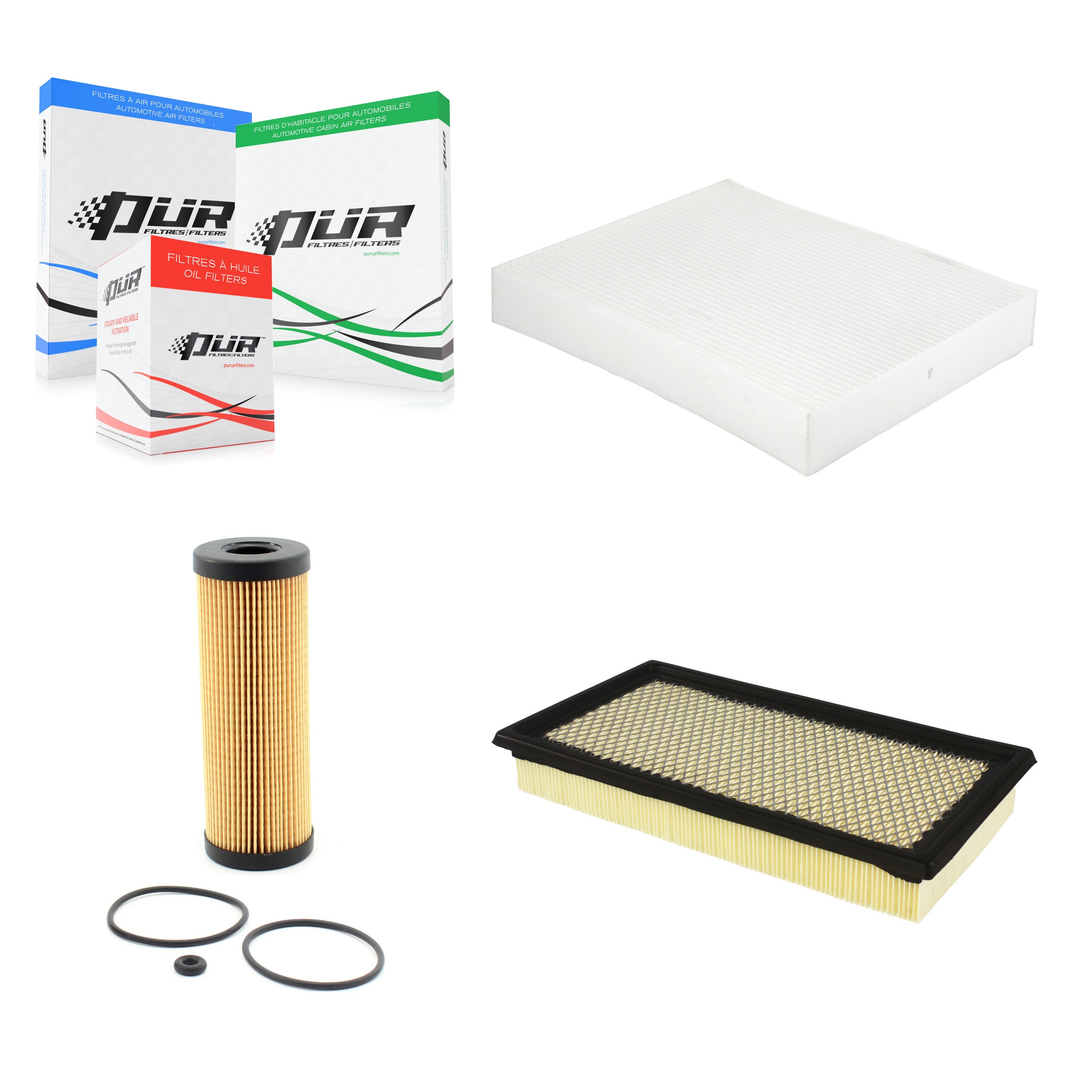 PUR KFM-104429 Cabin Air Filter for 2020-2025 Ford Explorer, Ford Police Interceptor Utility, Lincoln Aviator