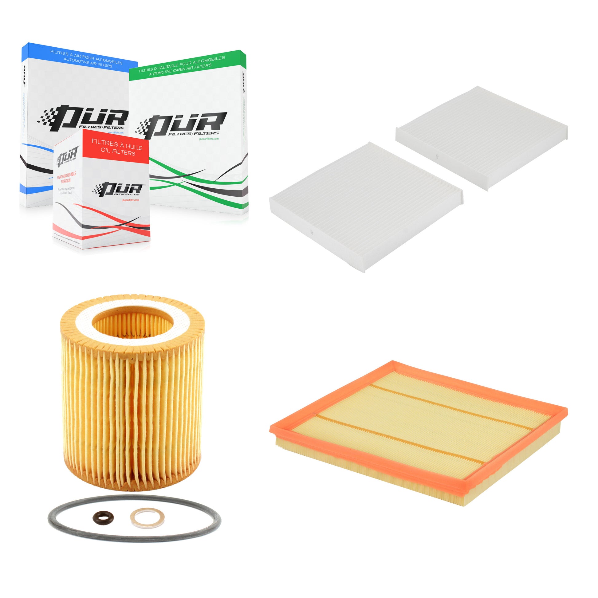 PUR KFM-104431 Cabin Air Filter for 2012-2014 BMW X3