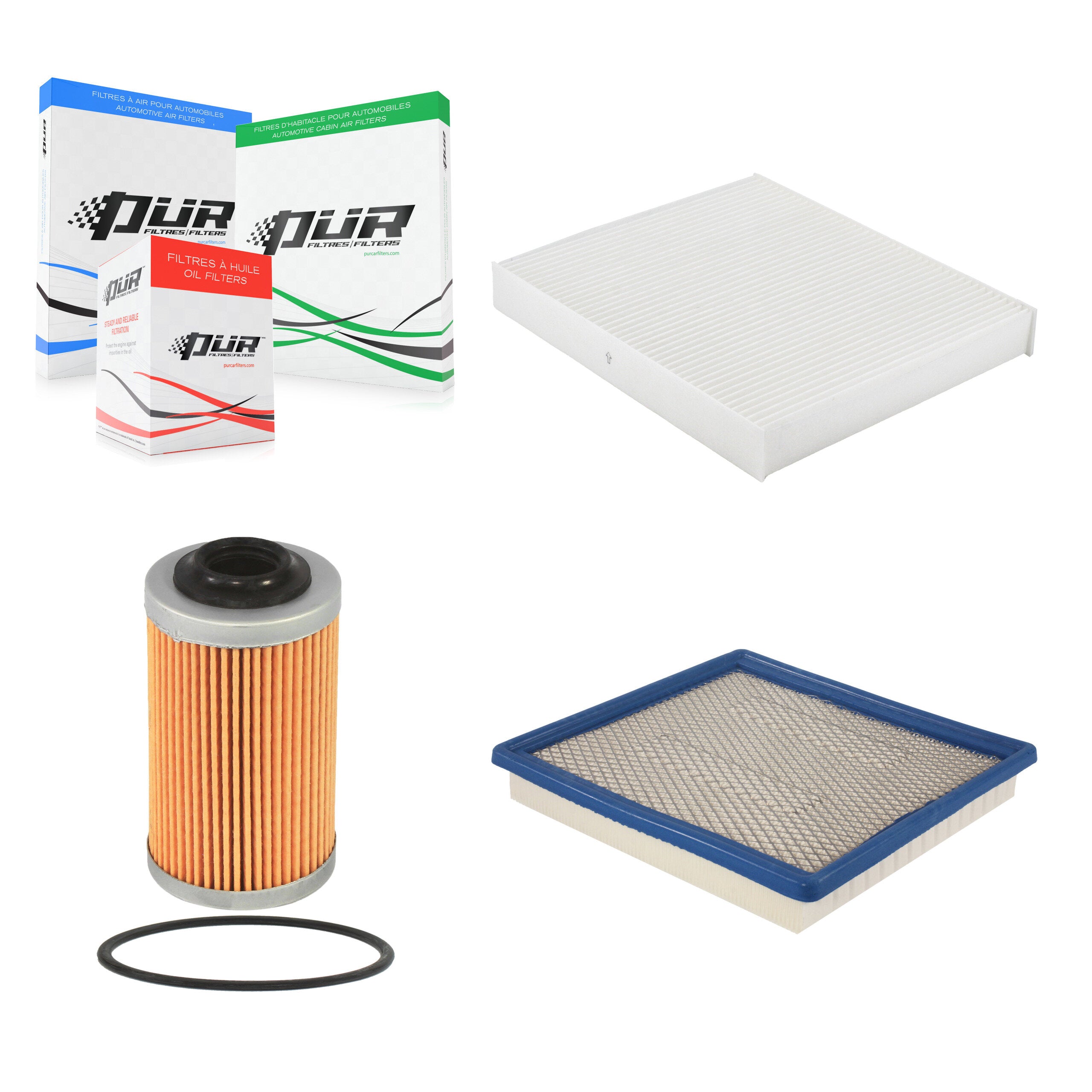 PUR KFM-104433 Cabin Air Filter for 2015-2016 Chevrolet Colorado, GMC Canyon