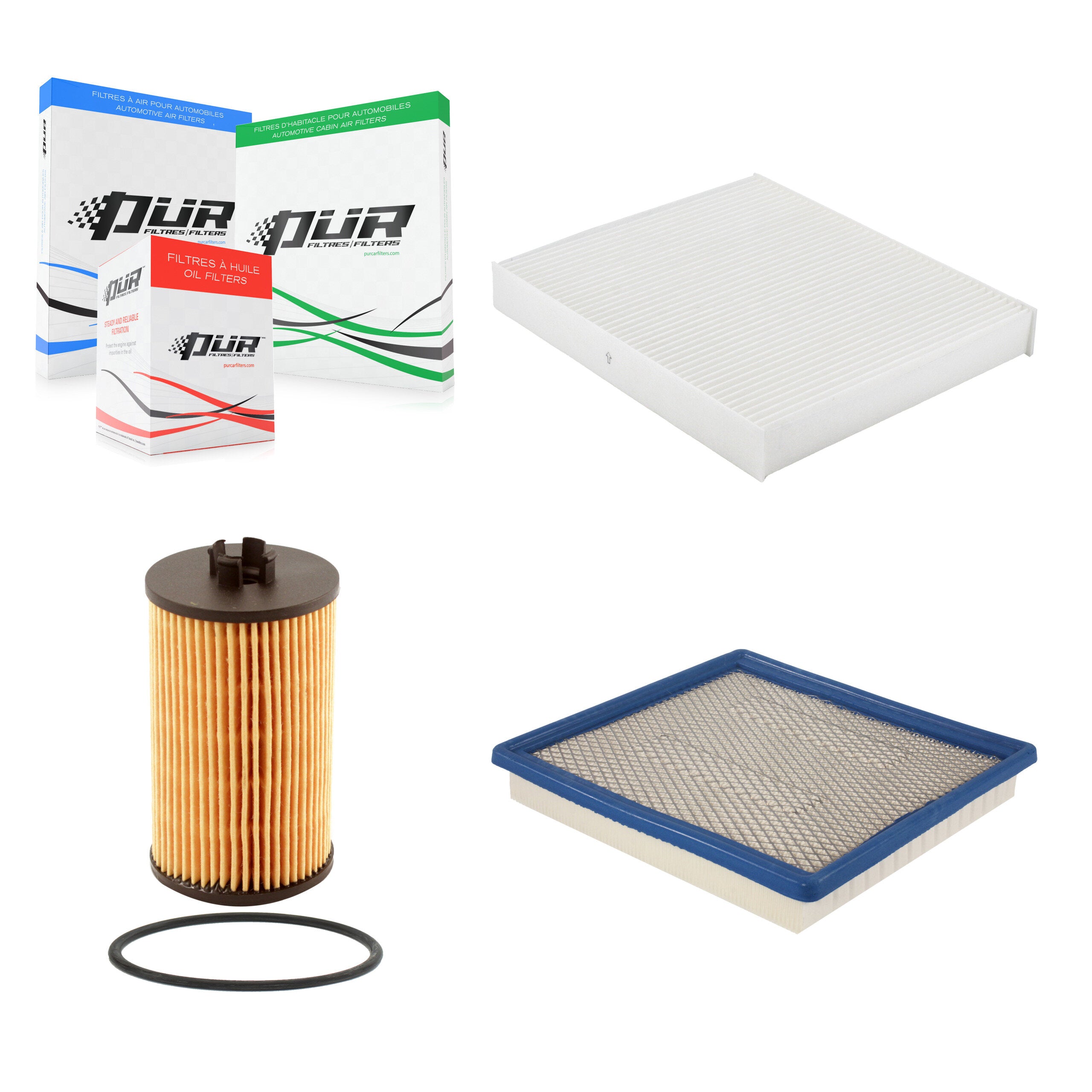 PUR KFM-104434 Cabin Air Filter for 2017-2021 Chevrolet Colorado, GMC Canyon