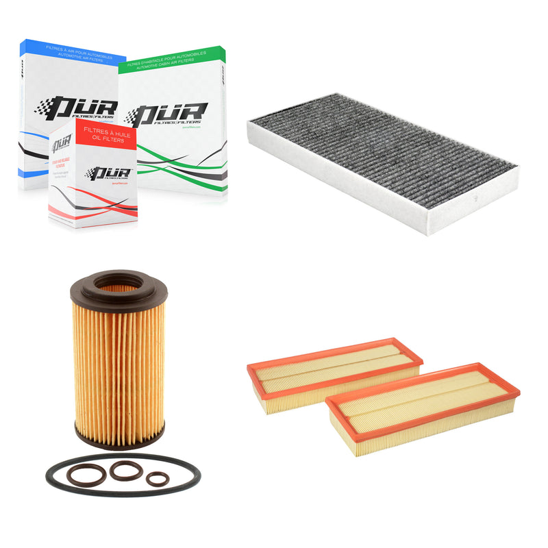 PUR KFM-104440 Cabin Air Filter for 2005-2011 Mercedes-Benz SLK300, Mercedes-Benz SLK280 and More