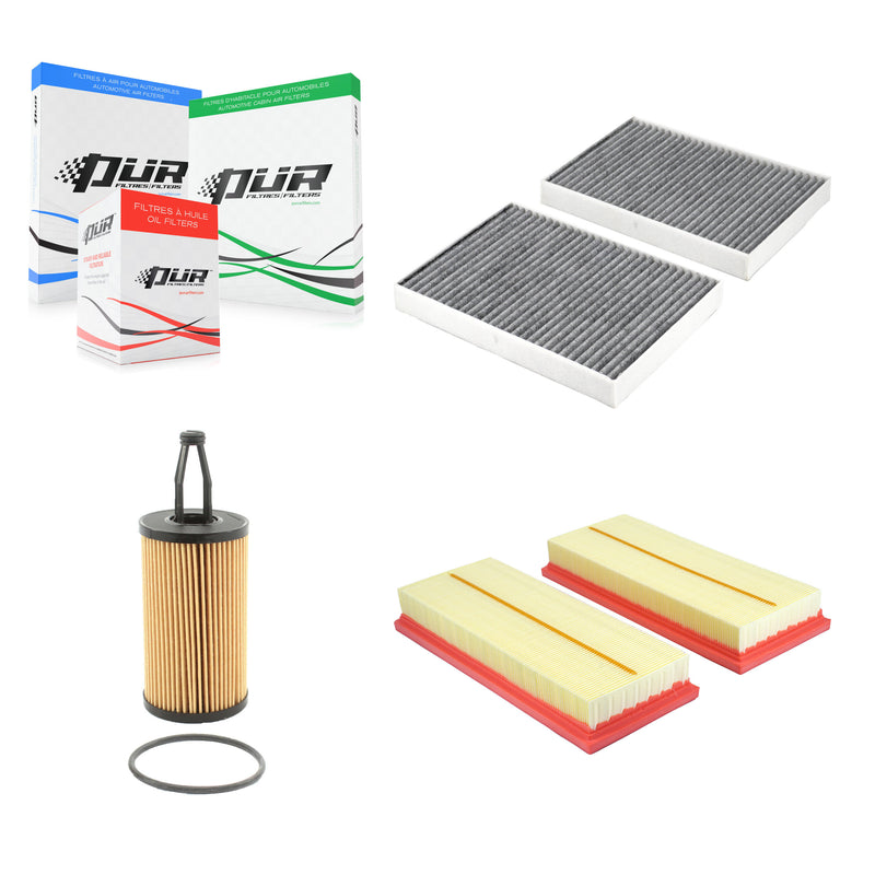 PUR KFM-104441 Cabin Air Filter for 2011-2014 Mercedes-Benz S550, Mercedes-Benz CL550