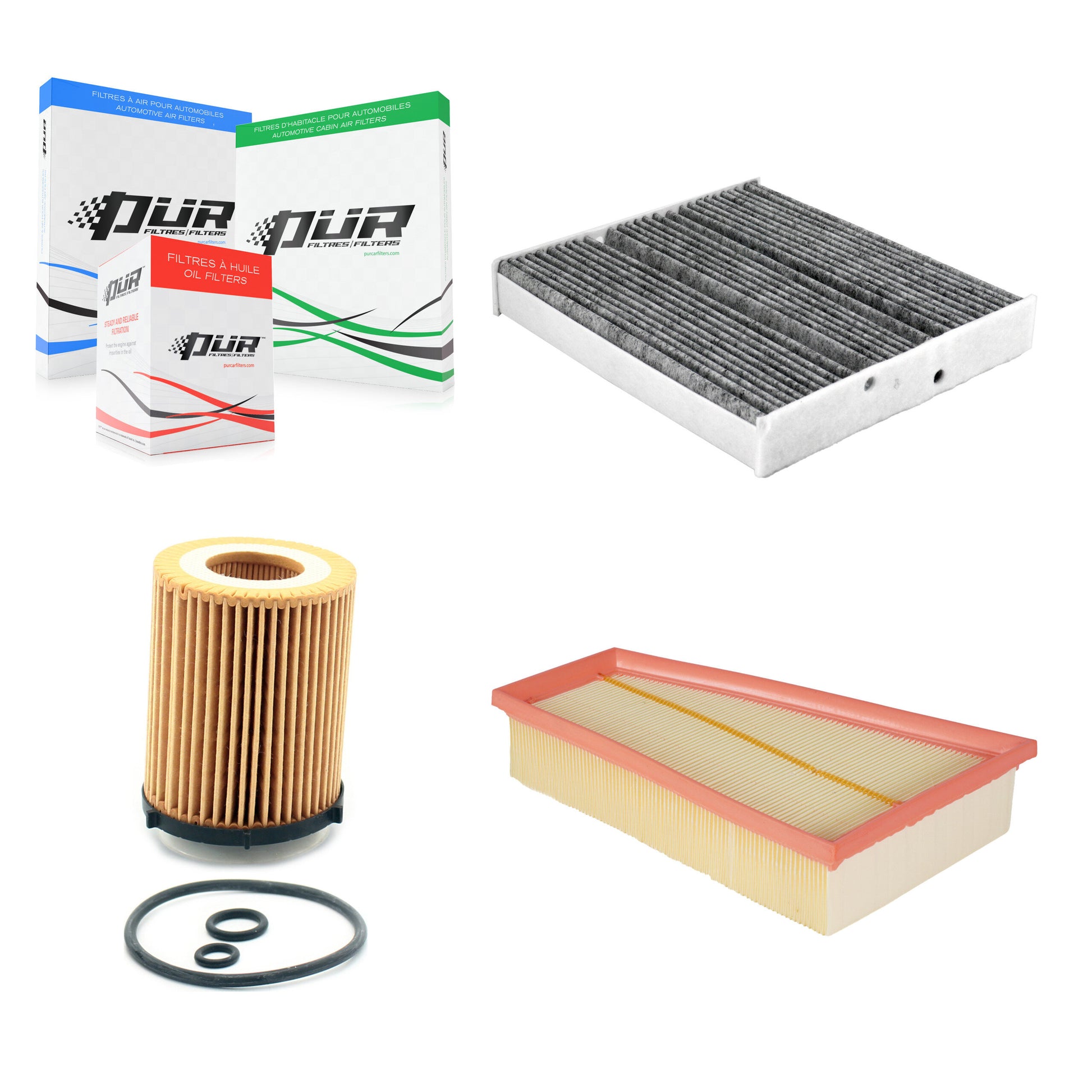PUR KFM-104450 Cabin Air Filter for 2021-2024 Mercedes-Benz GLA250