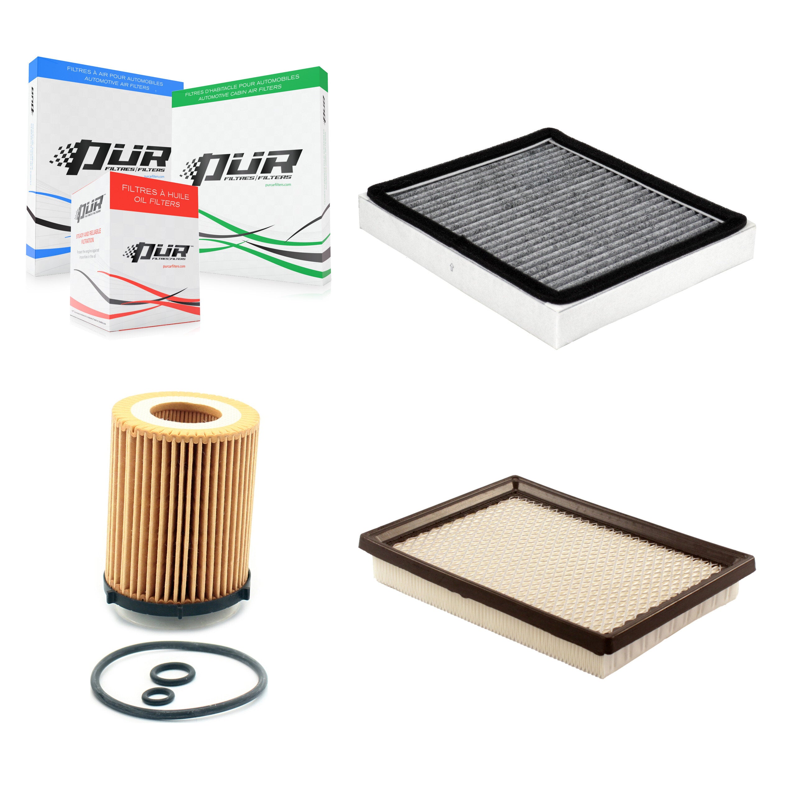 PUR KFM-104452 Cabin Air Filter for 2018-2019 INFINITI Q50