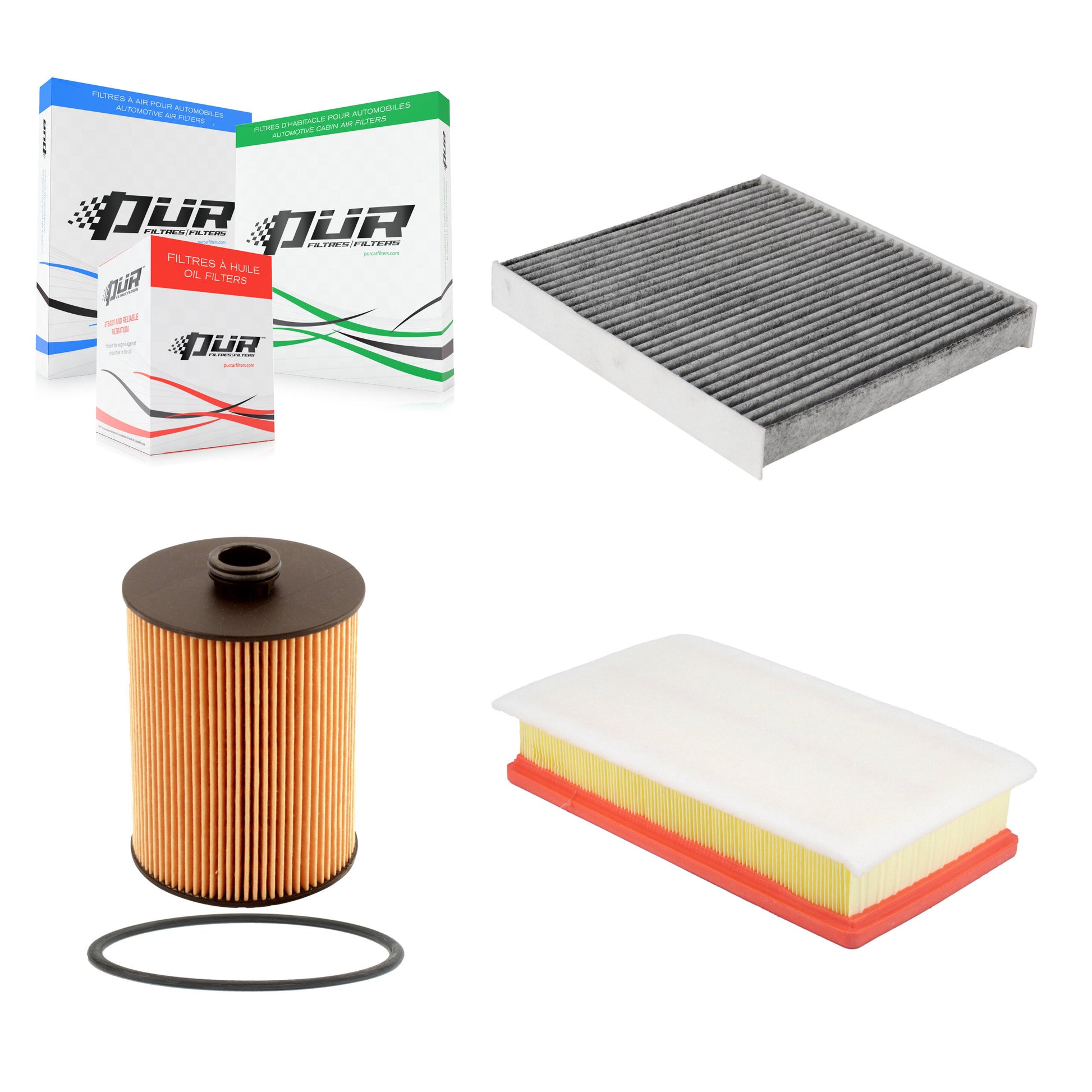PUR KFM-104457 Cabin Air Filter for 2018-2023 Volkswagen Atlas, Volkswagen Atlas Cross Sport