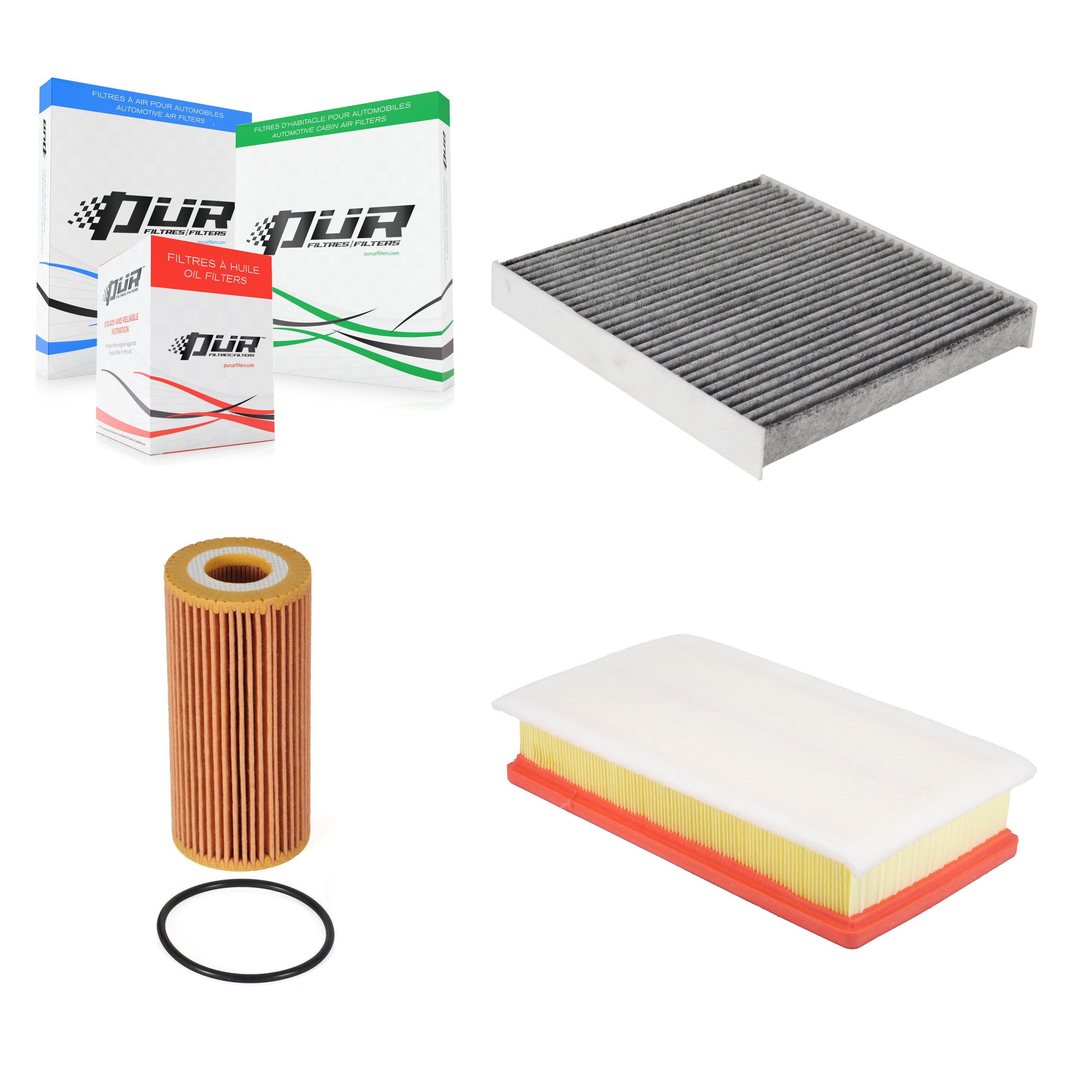 PUR KFM-104458 Cabin Air Filter for 2018-2025 Volkswagen Atlas, Volkswagen Atlas Cross Sport
