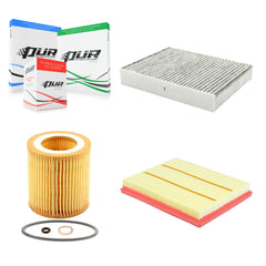 PUR KFM-104463 Cabin Air Filter for 2013-2018 BMW M2, BMW 335i GT xDrive and More
