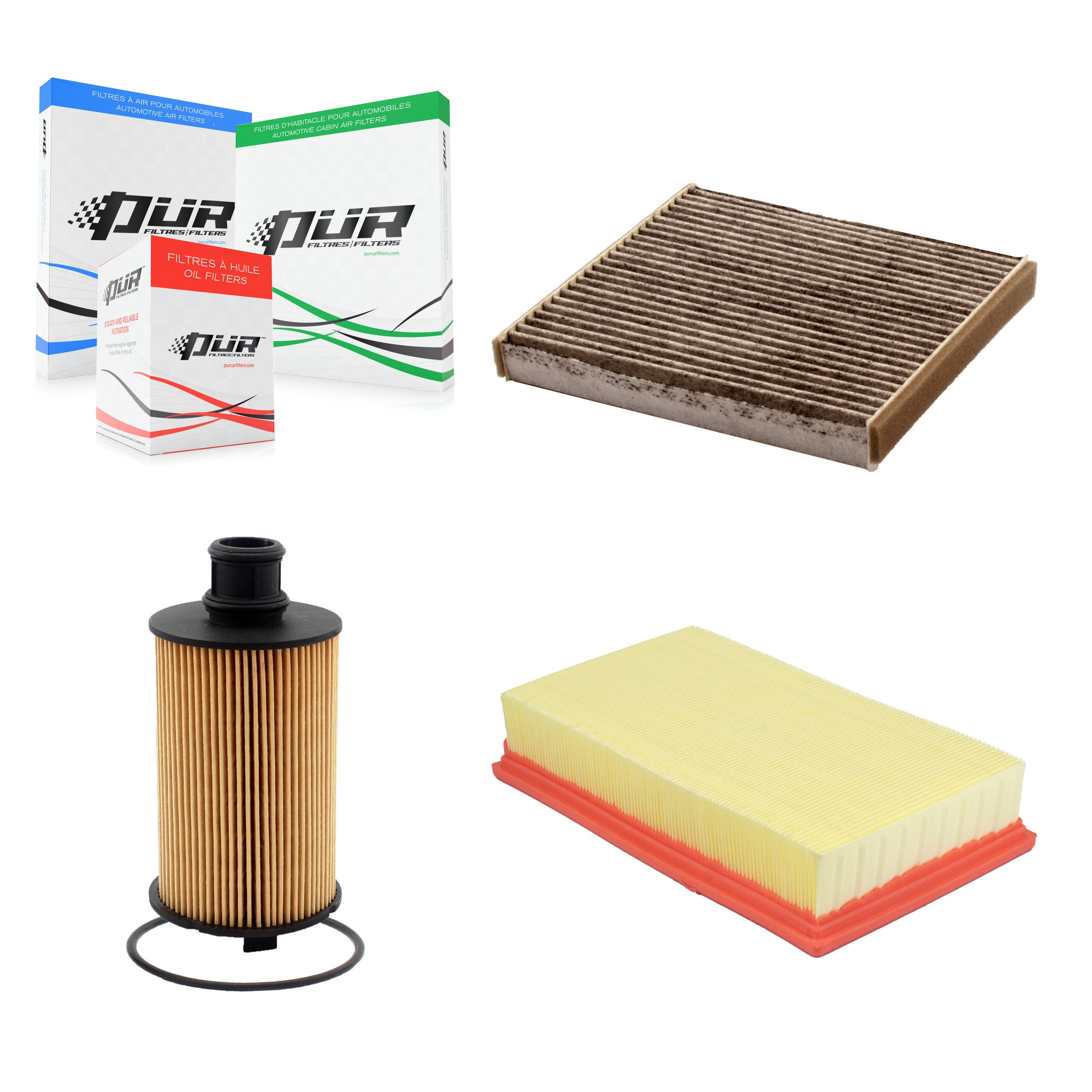 PUR KFM-104464 Cabin Air Filter for 2016 Jaguar XF