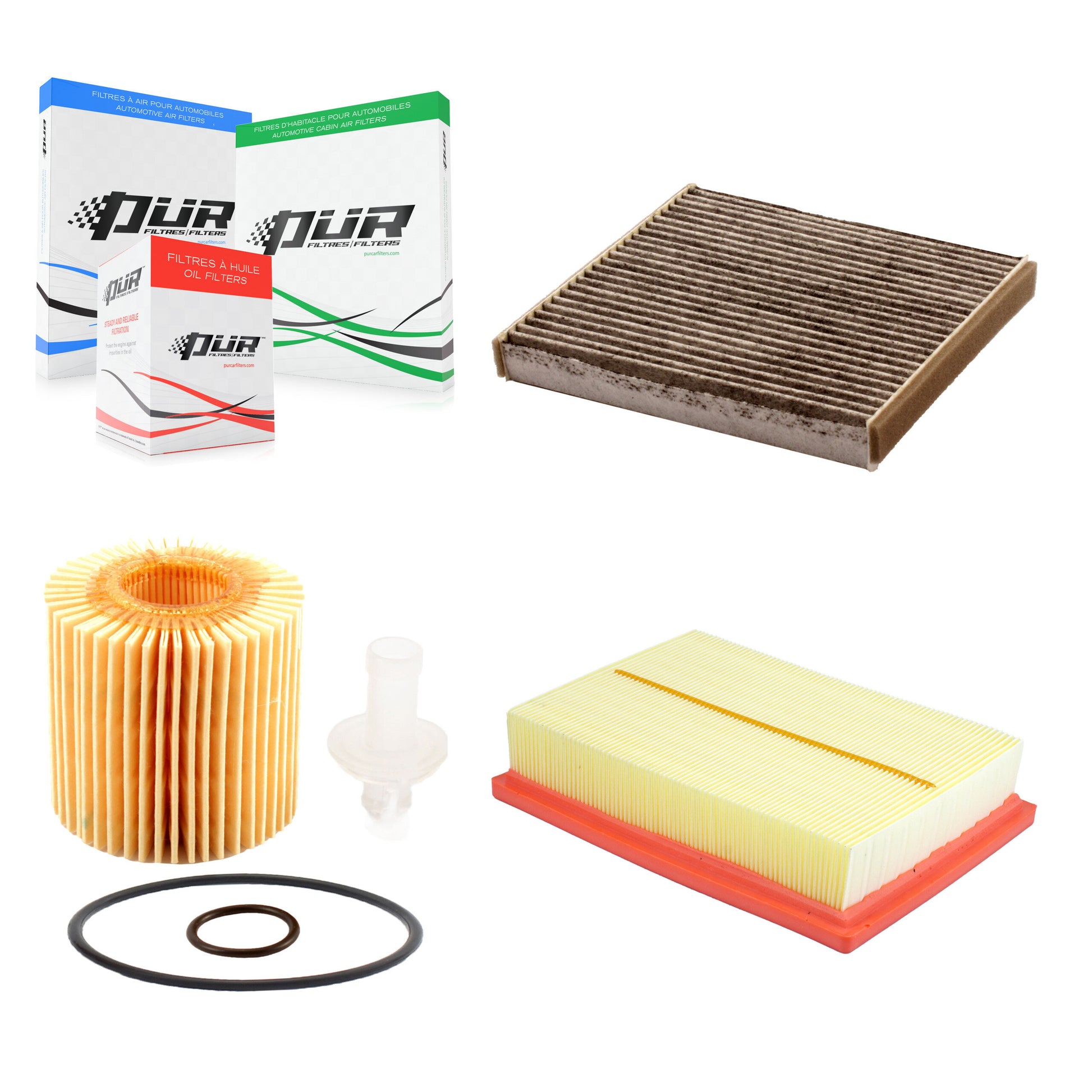 PUR KFM-104465 Cabin Air Filter for 2017-2019 Toyota Highlander