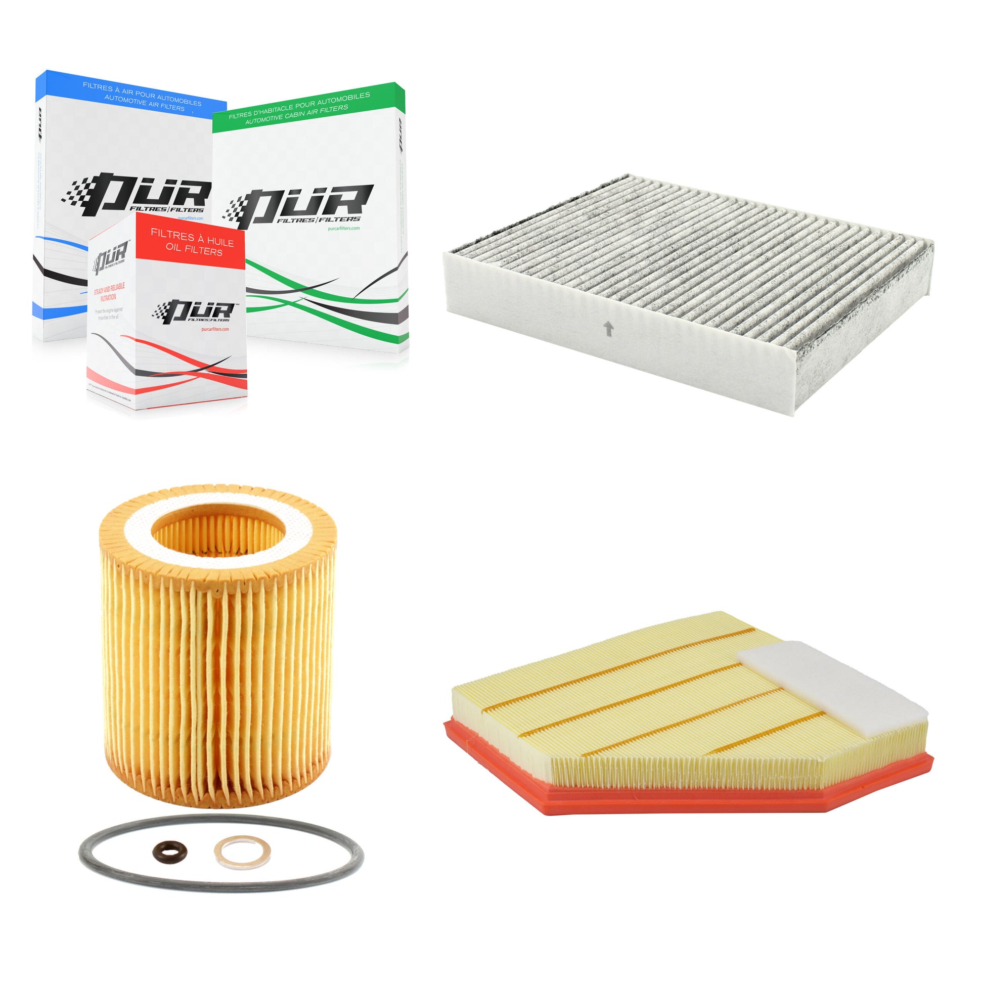 PUR KFM-104469 Cabin Air Filter for 2017-2018 BMW 320i, BMW 320i xDrive