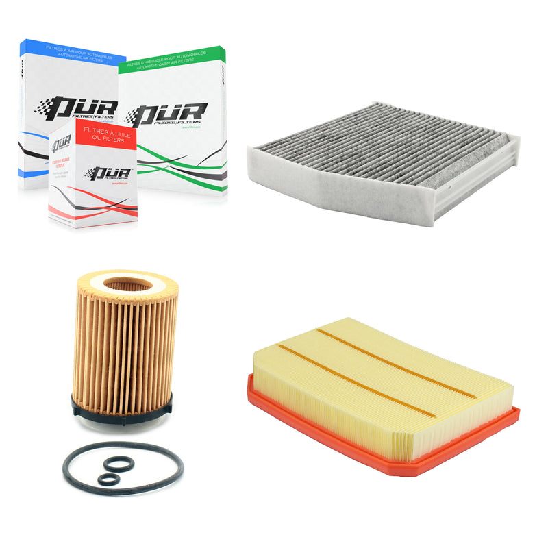 PUR KFM-104480 Cabin Air Filter for 2021-2025 Mercedes-Benz CLA250, Mercedes-Benz CLA35 AMG, Mercedes-Benz GLA35 AMG