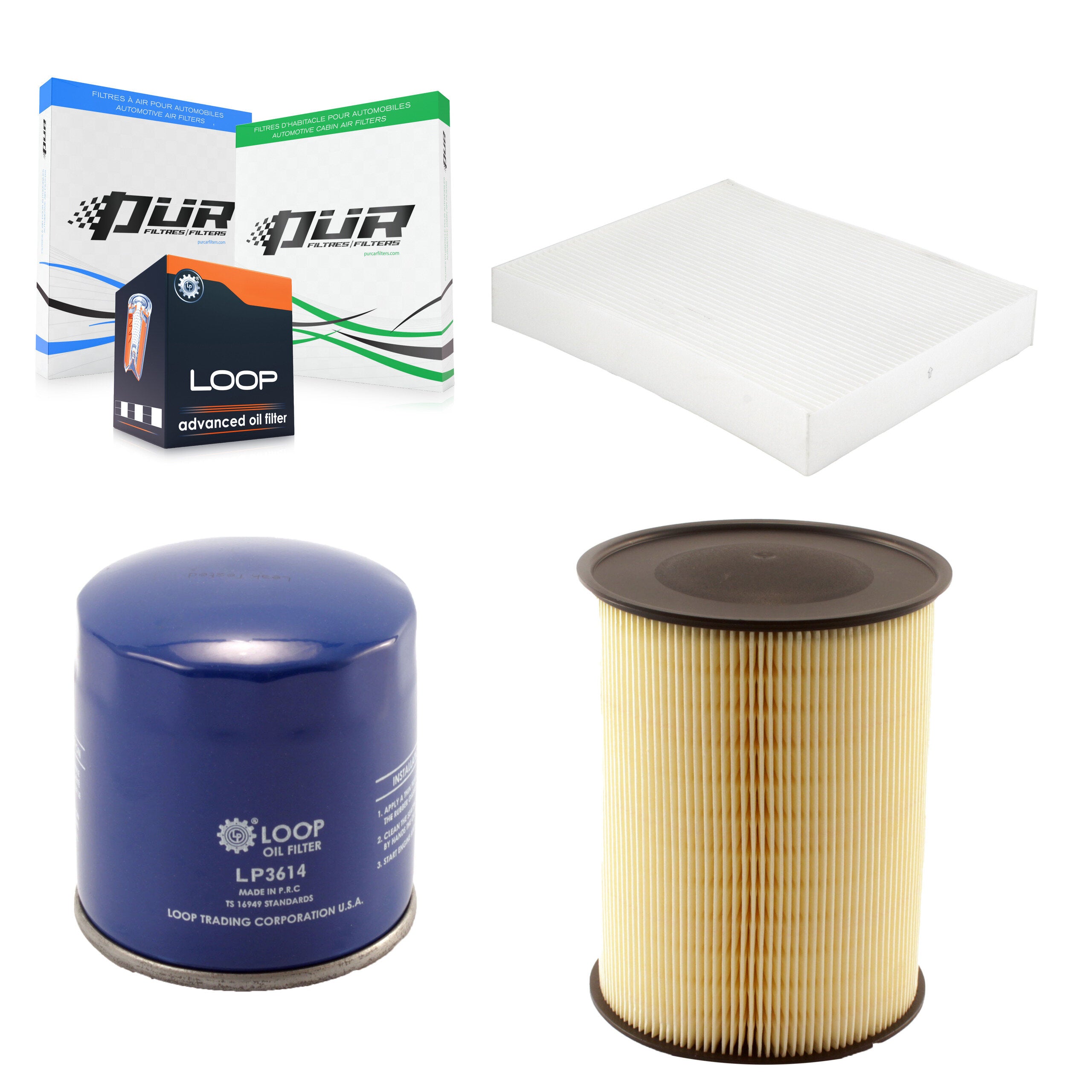 PUR KFM-104715 Cabin Air Filter for 2020-2022 Lincoln Corsair