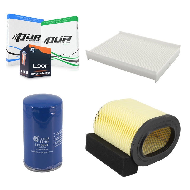 PUR KFM-104718 Cabin Air Filter for 2017-2019 Ford F-550 Super Duty, Ford F-250 Super Duty and More