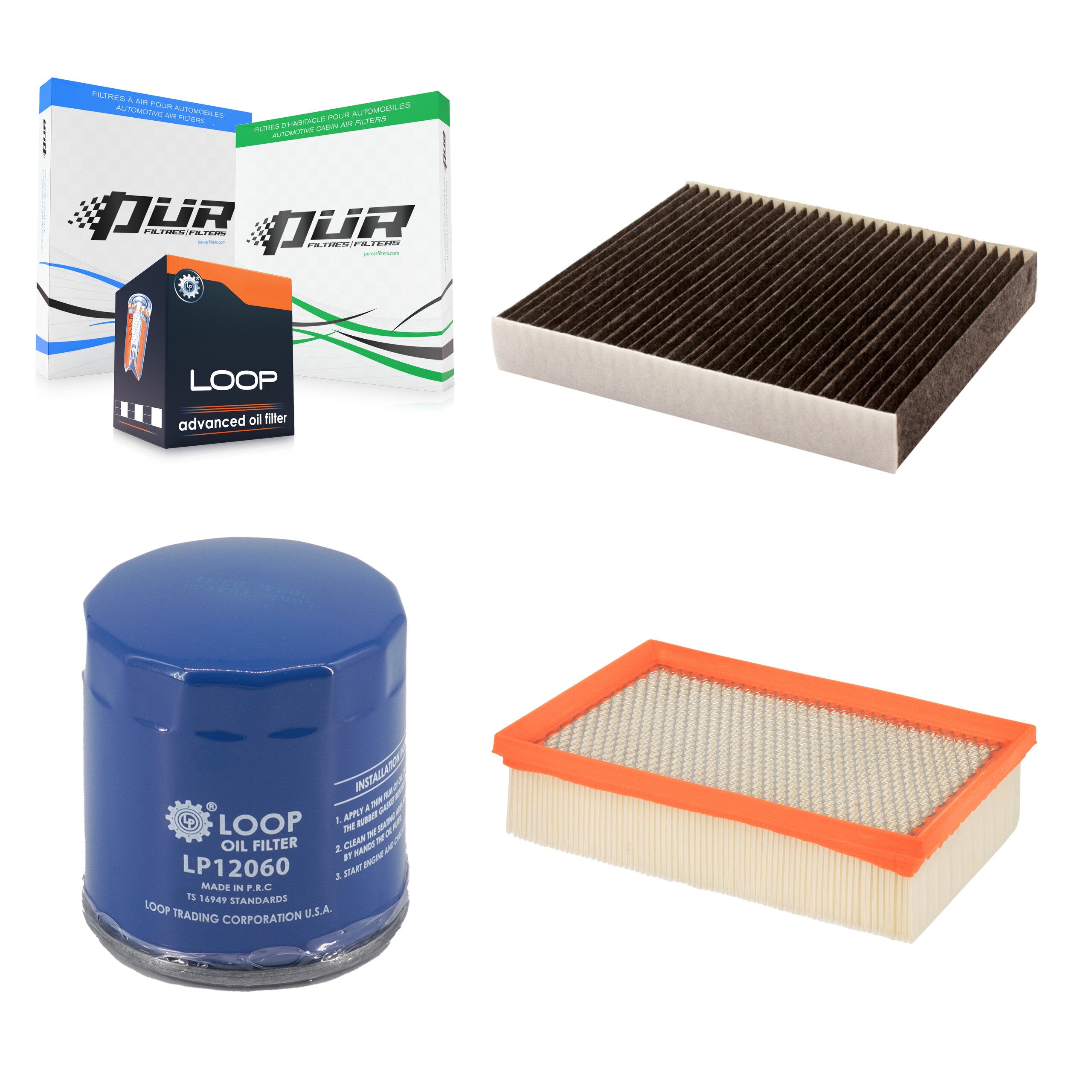 PUR KFM-104749 Cabin Air Filter for 2016-2022 Buick Encore, Chevrolet Trax