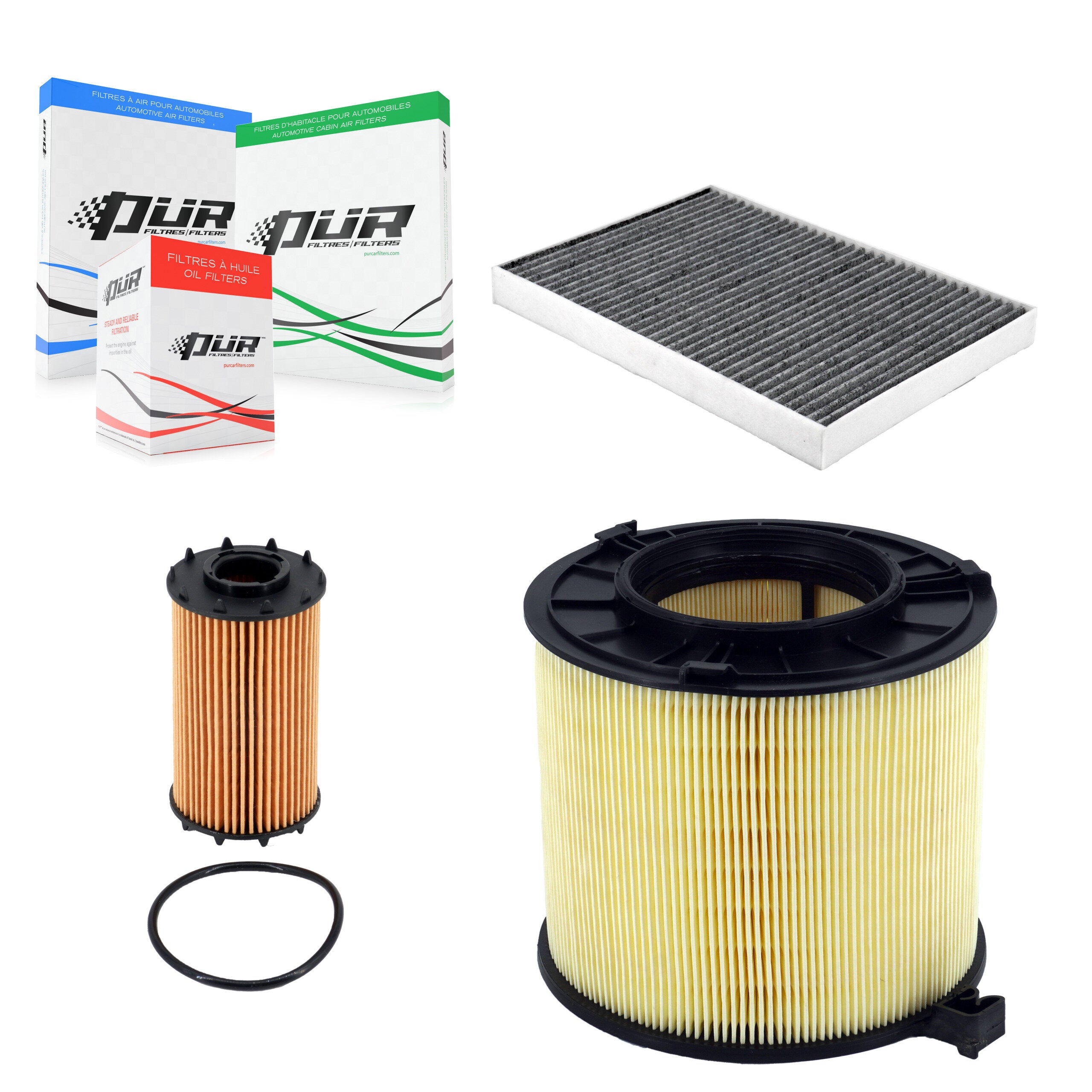 PUR KFM-104758 Cabin Air Filter for 2018-2025 Audi RS5 Sportback, Audi SQ5 and More