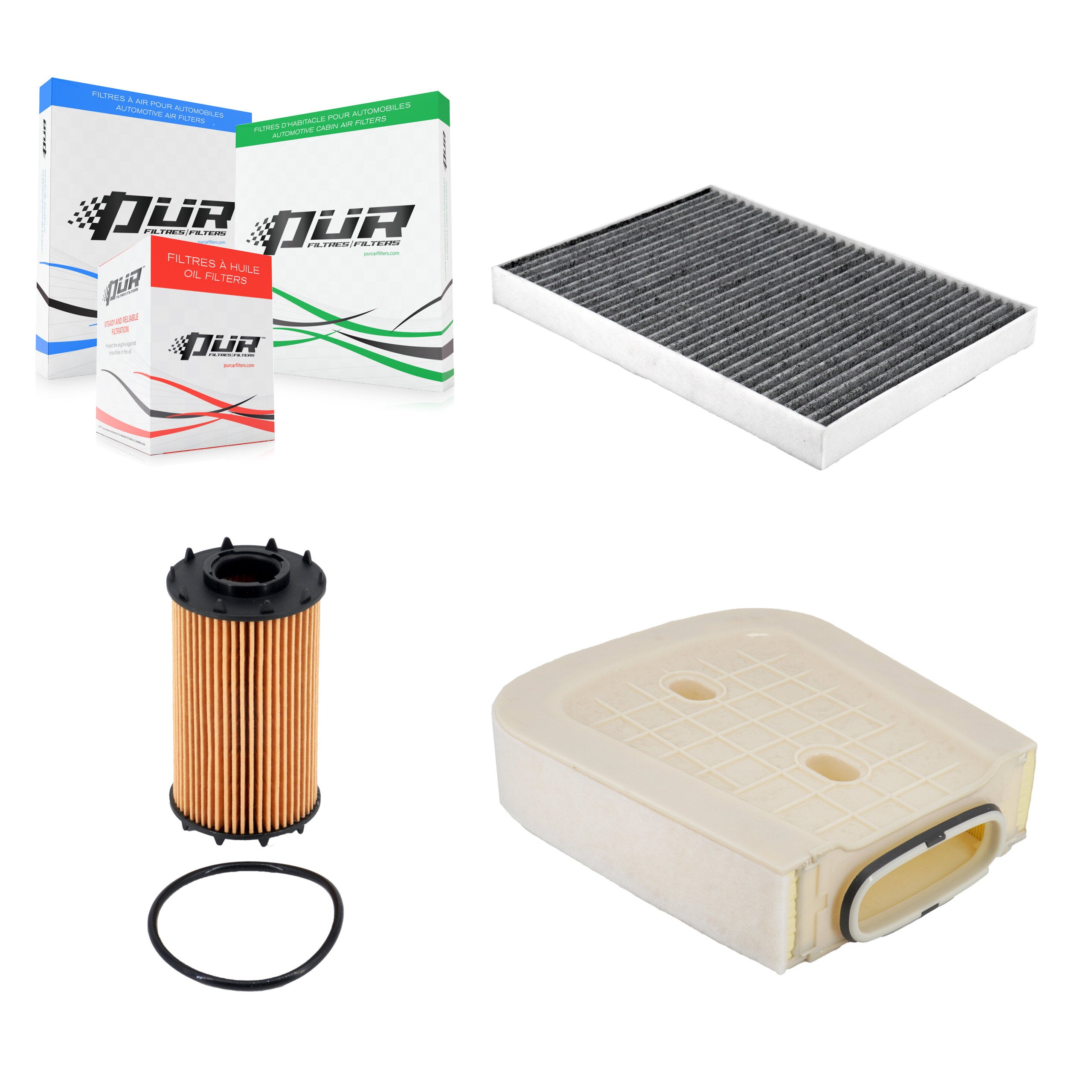 PUR KFM-104759 Cabin Air Filter for 2019-2025 Audi RS Q8, Audi SQ7 and More