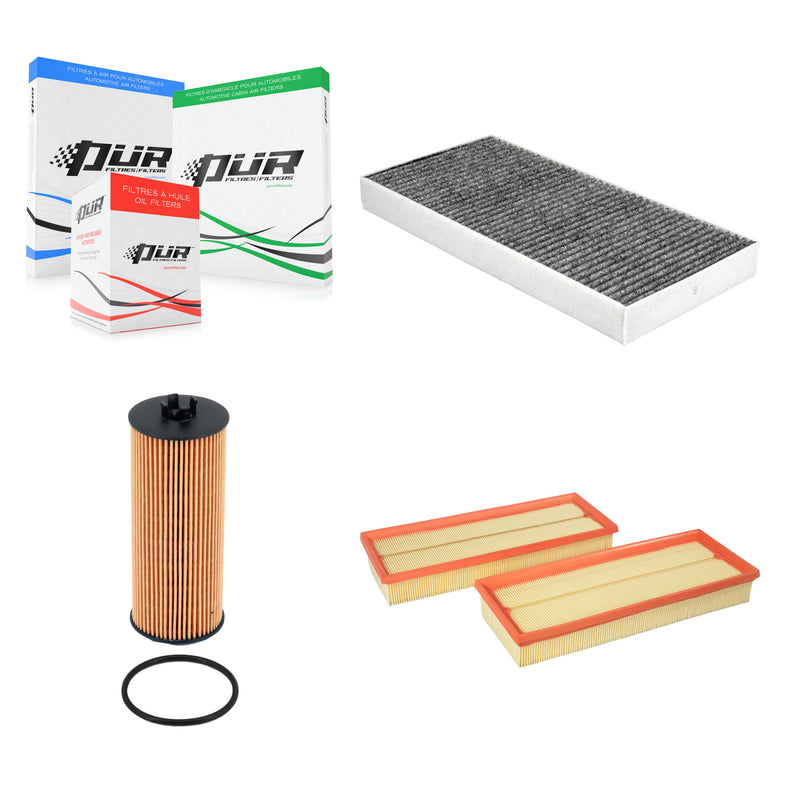 PUR KFM-104765 Cabin Air Filter for 2012 Mercedes-Benz SLK55 AMG