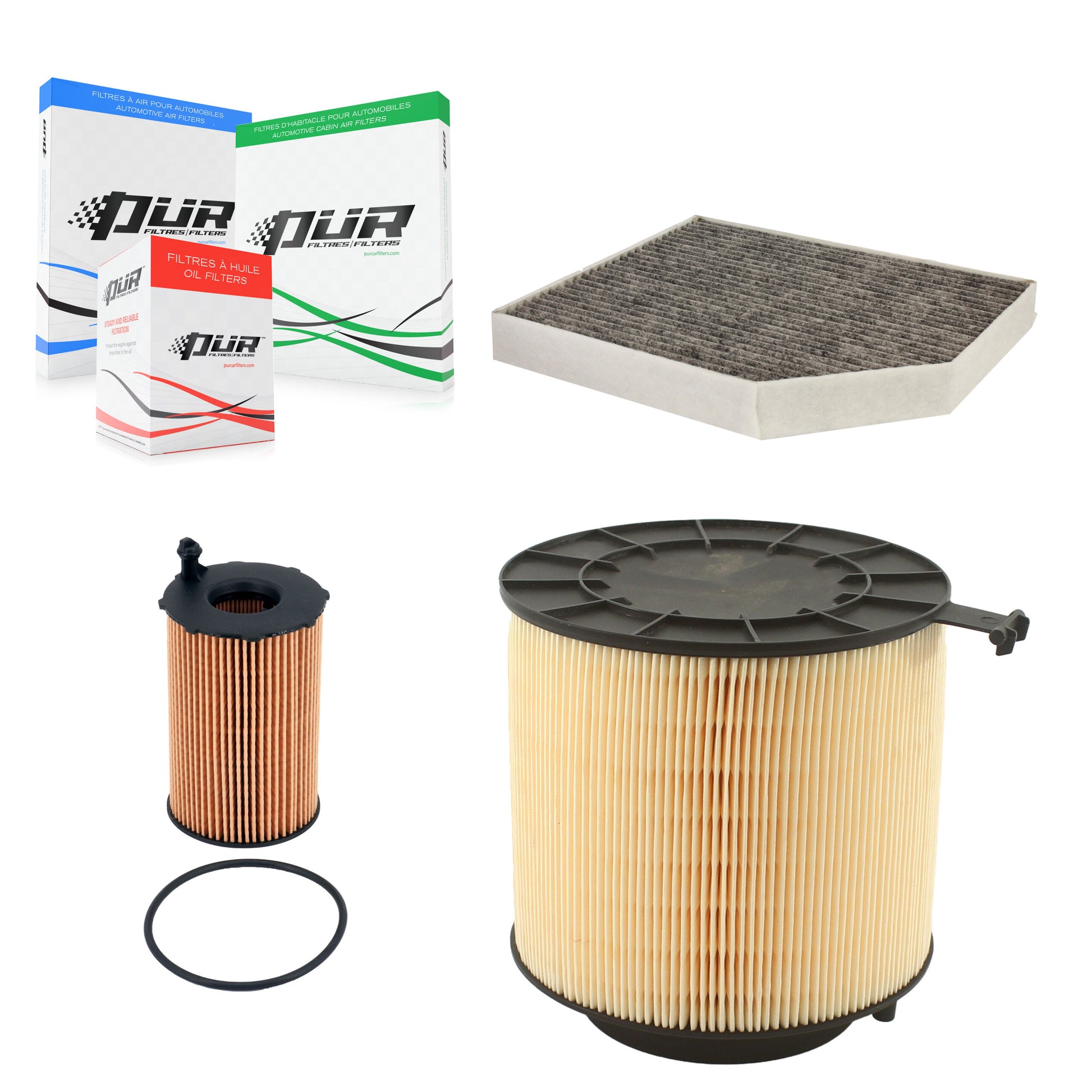 PUR KFM-104766 Cabin Air Filter for 2014-2016 Audi Q5