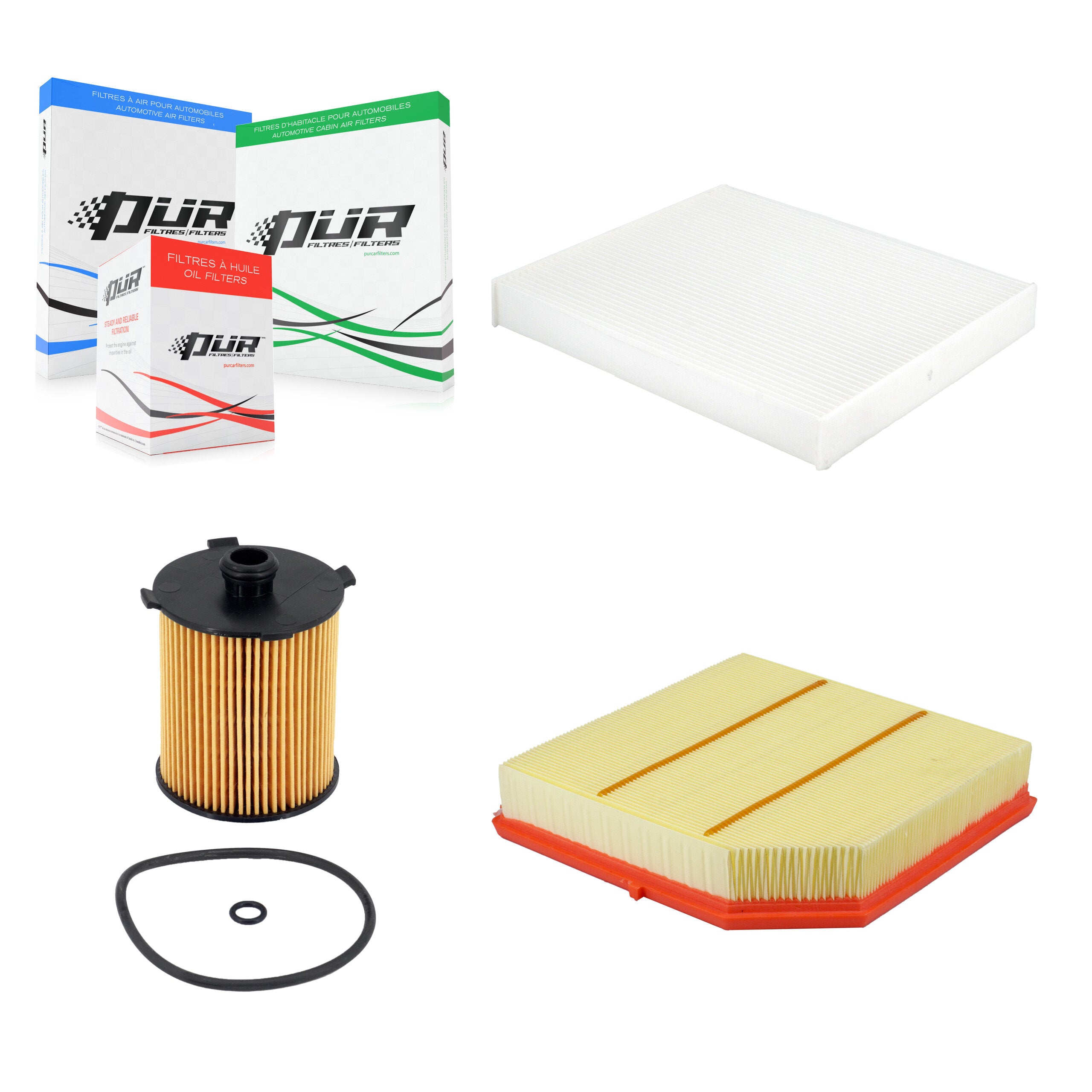 PUR KFM-104771 Cabin Air Filter for 2019-2025 Volvo XC40