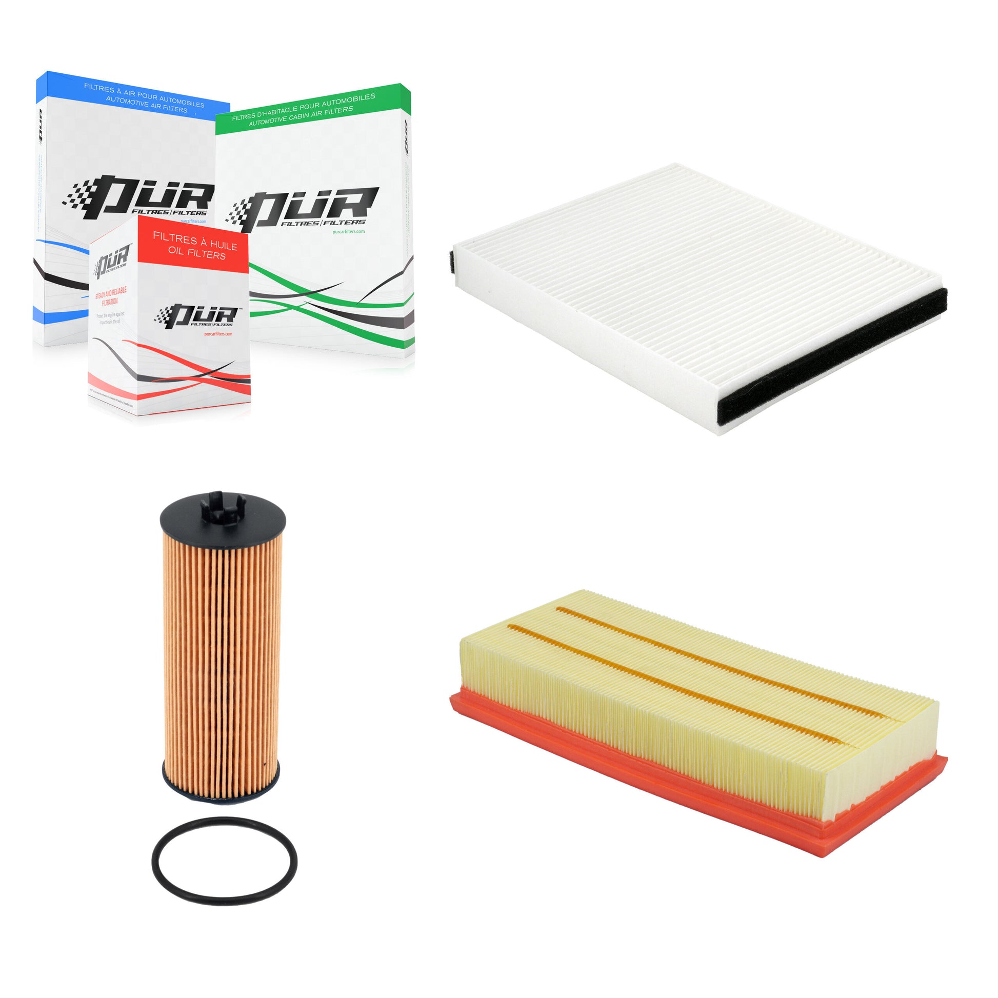 PUR KFM-104775 Cabin Air Filter for 2018-2023 Mercedes-Benz C63 AMG S, Mercedes-Benz C63 AMG, Mercedes-Benz GLC63 AMG S