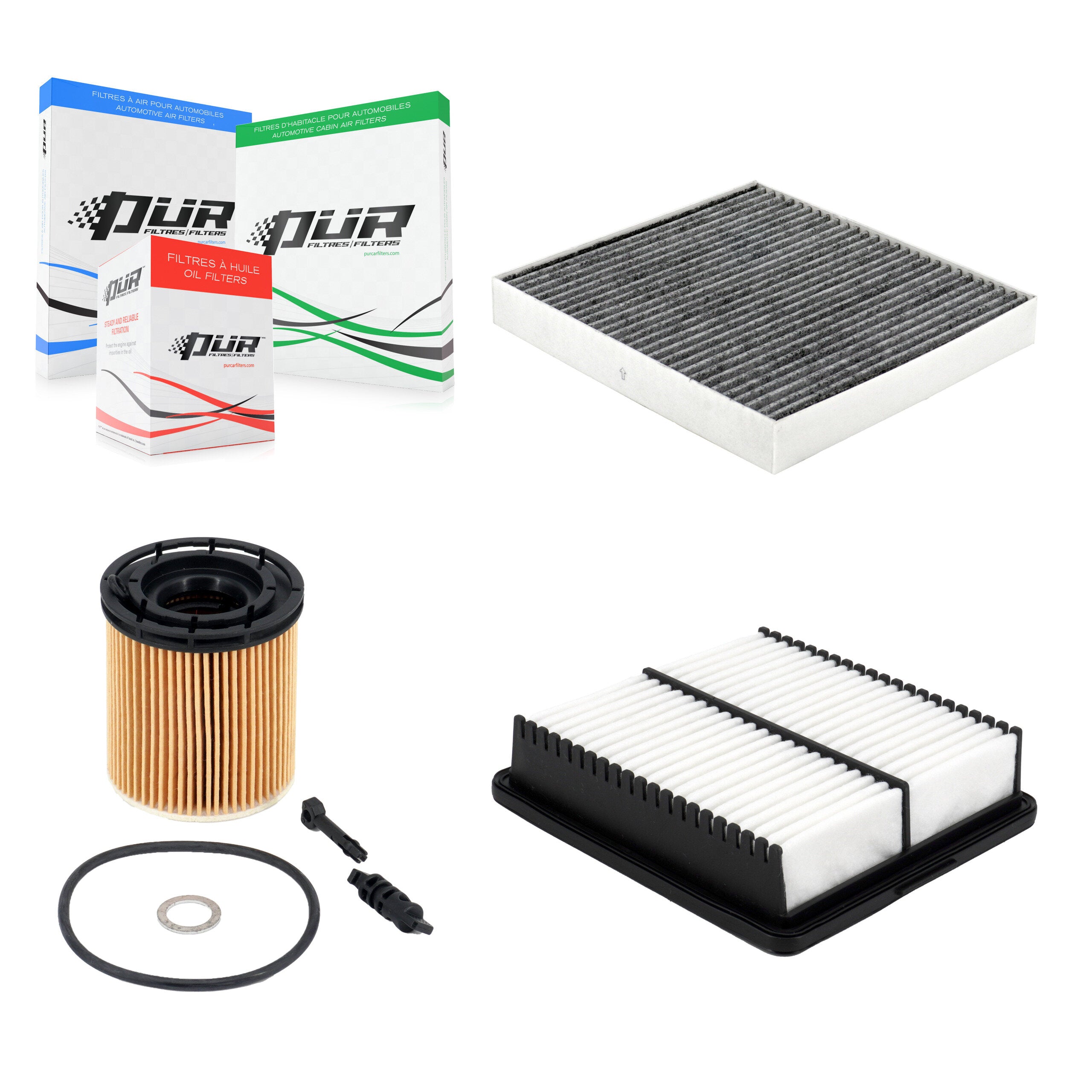 PUR KFM-104782 Cabin Air Filter for 2021-2024 Hyundai Elantra