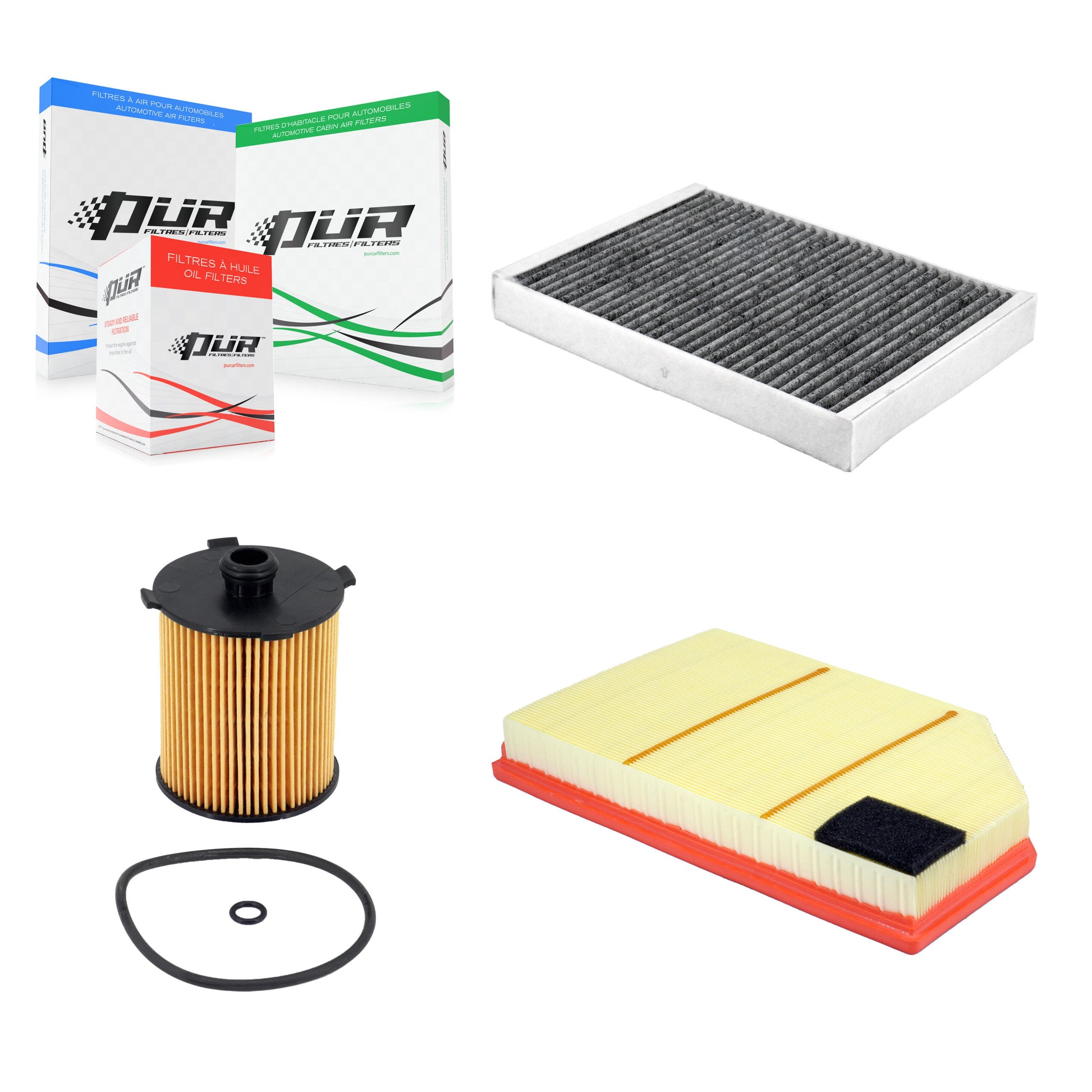 PUR KFM-104785 Cabin Air Filter for 2015-2019 Volvo S60, Volvo S60 Cross Country and More
