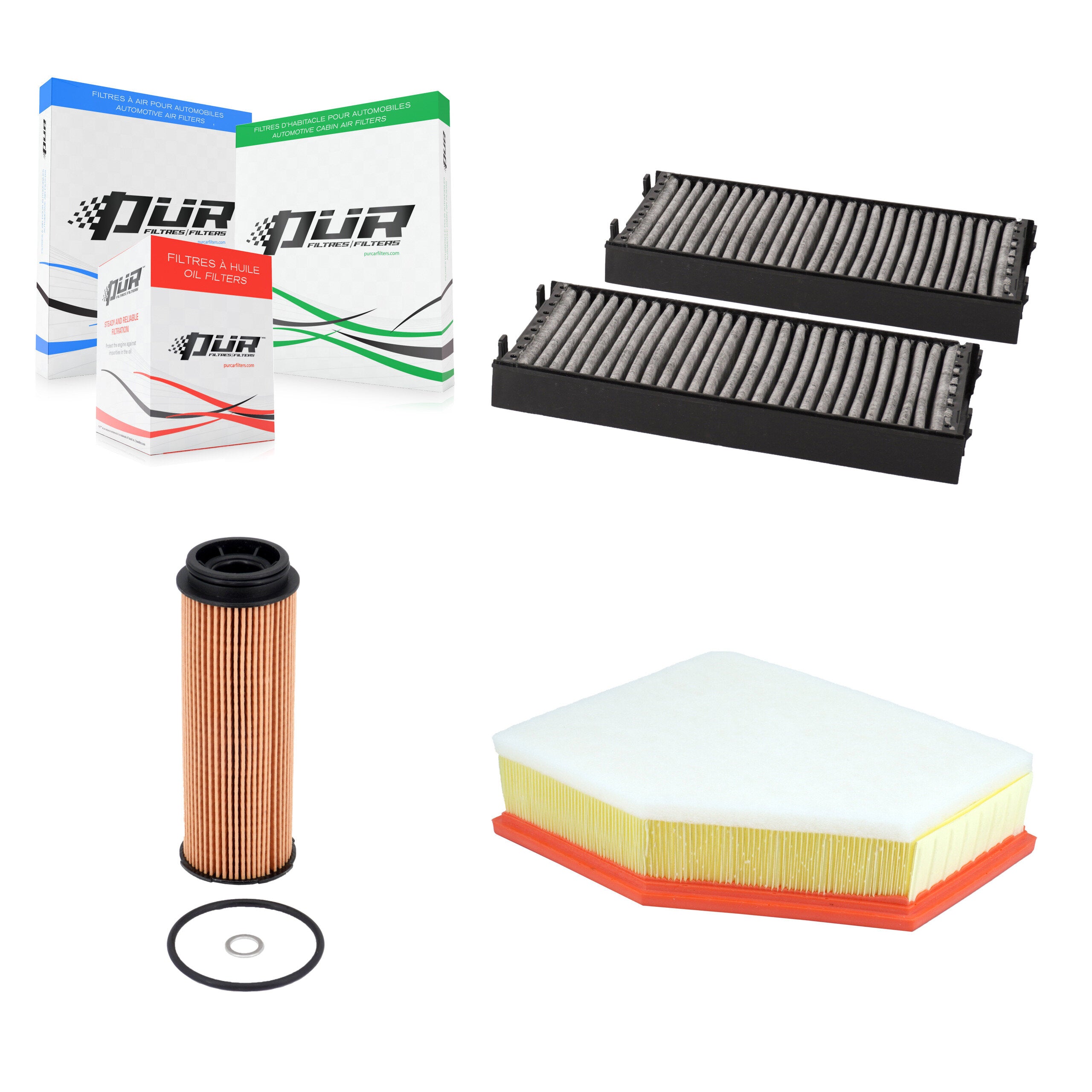 PUR KFM-104792 Cabin Air Filter for 2019 BMW X5