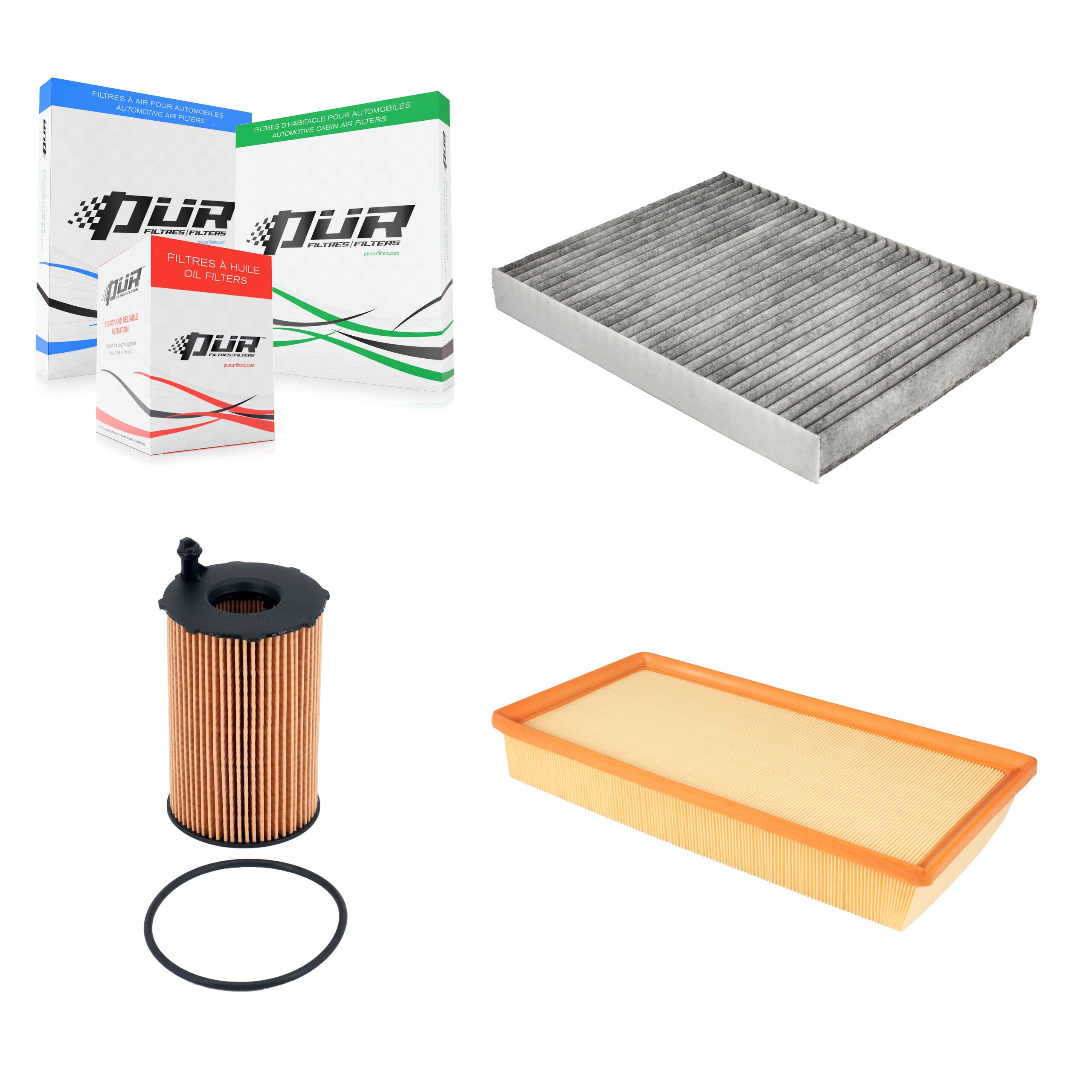 PUR KFM-104795 Cabin Air Filter for 2013-2016 Porsche Cayenne, Volkswagen Touareg, Audi Q7