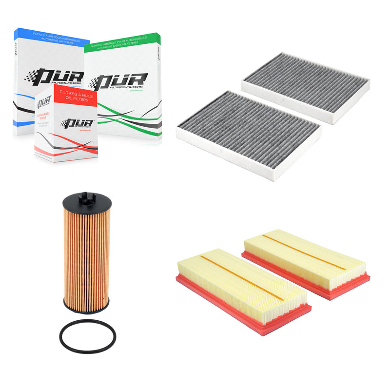 PUR KFM-104801 Cabin Air Filter for 2011-2014 Mercedes-Benz CL63 AMG, Mercedes-Benz S550 and More