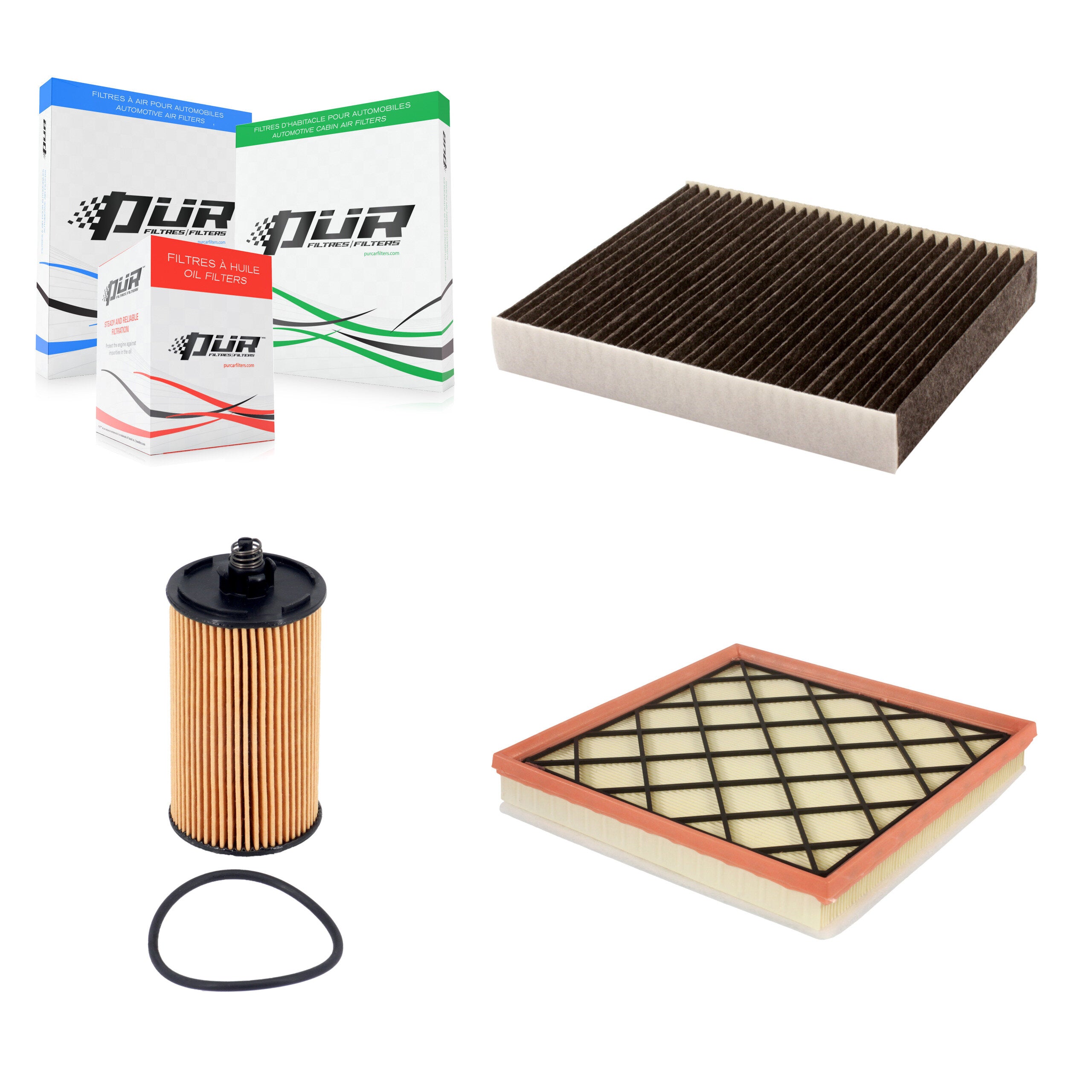 PUR KFM-104806 Cabin Air Filter for 2013-2017 Buick Cascada, Chevrolet Cruze Limited, Chevrolet Cruze