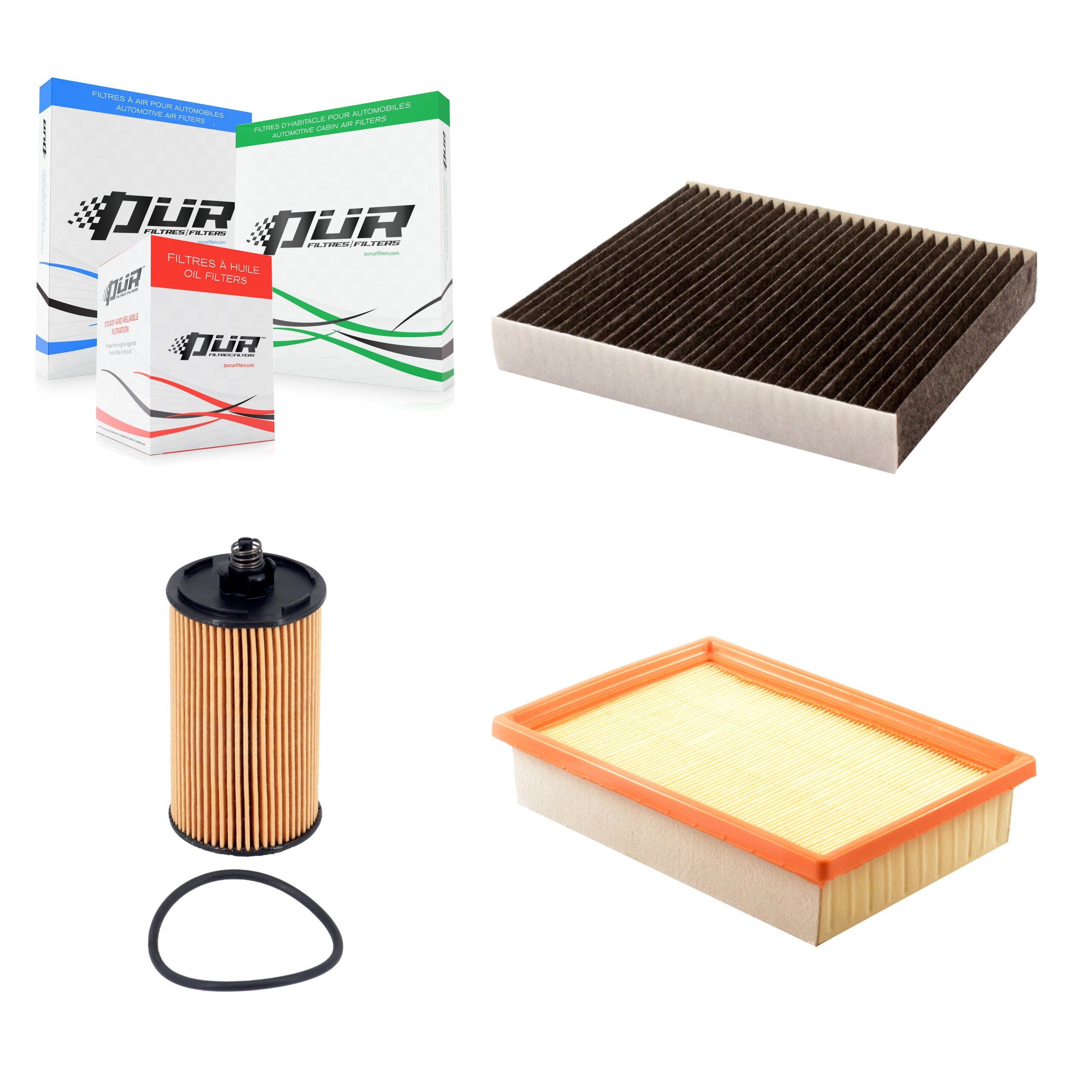 PUR KFM-104807 Cabin Air Filter for 2013-2019 Chevrolet Sonic