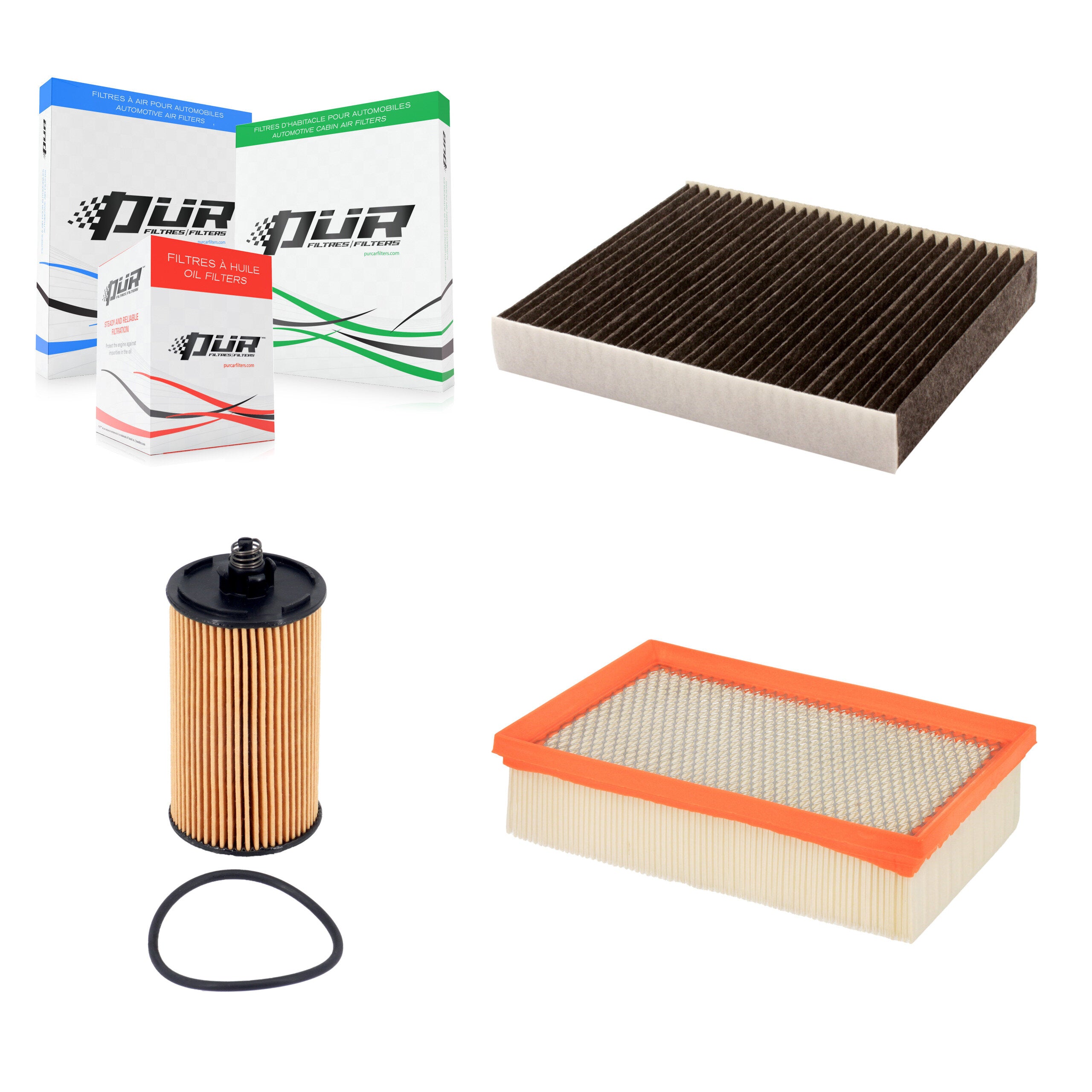 PUR KFM-104808 Cabin Air Filter for 2013-2021 Buick Encore, Chevrolet Trax