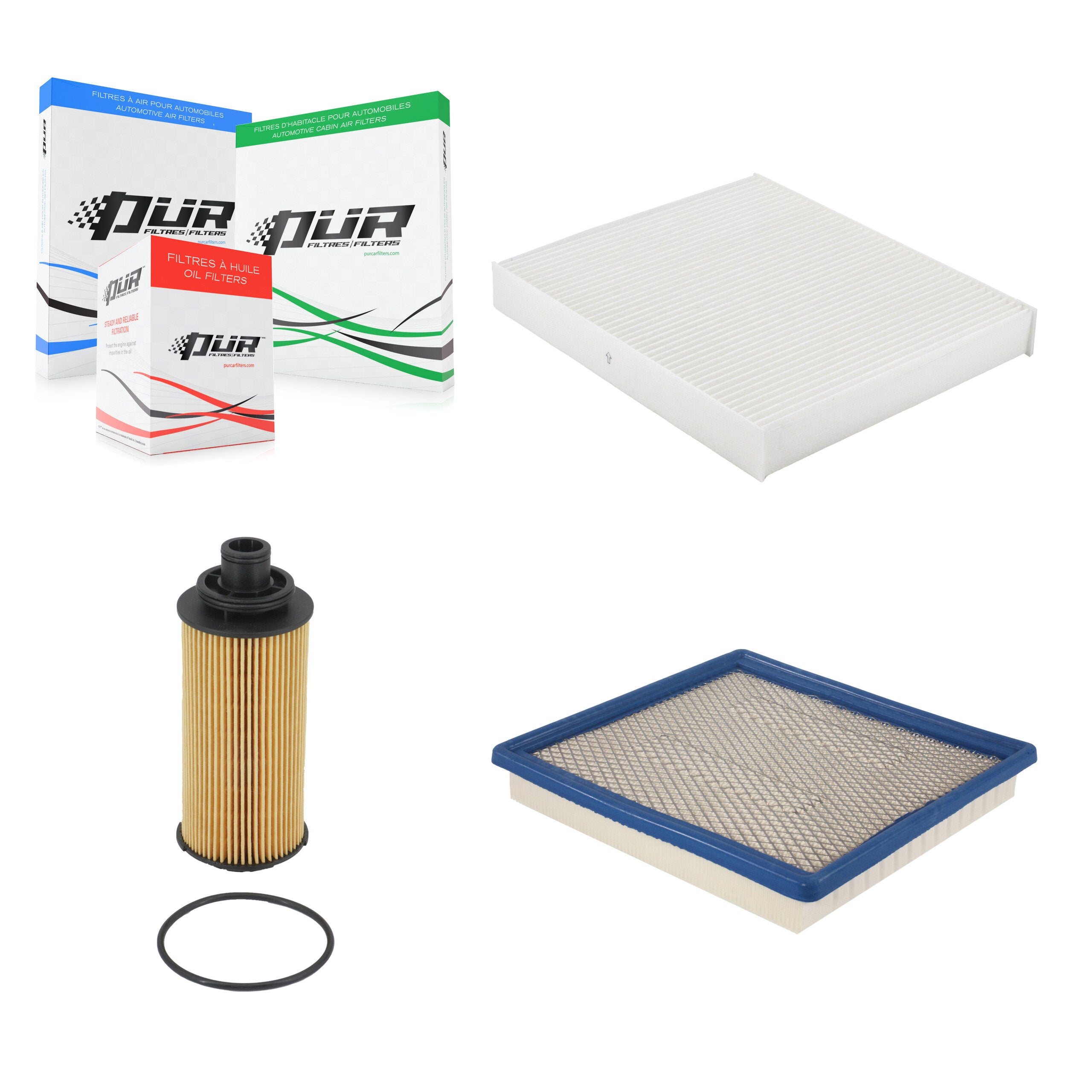 PUR KFM-104811 Cabin Air Filter for 2016-2021 Chevrolet Colorado, GMC Canyon