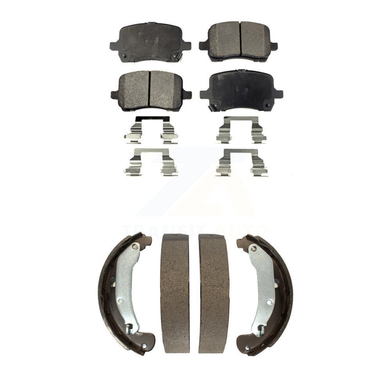 Transit Auto KFN-100003 Disc Brake Pad for 2004-2008 Chevrolet HHR, Pontiac G5 and More - Front and Rear