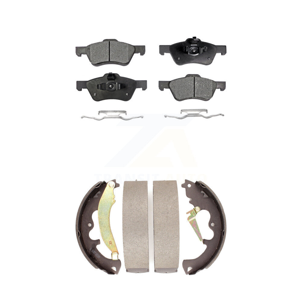 Transit Auto KFN-100010 Disc Brake Pad for 2007-2012 Ford Escape, Mercury Mariner, Mazda Tribute - Front and Rear