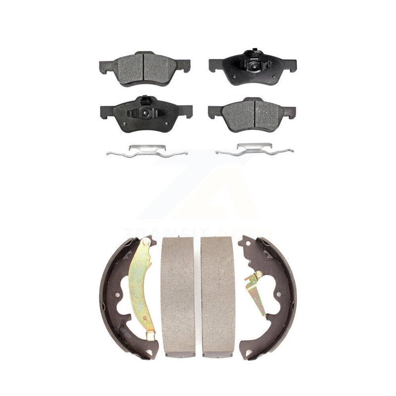Transit Auto KFN-100010 Disc Brake Pad for 2007-2012 Ford Escape, Mercury Mariner, Mazda Tribute - Front and Rear