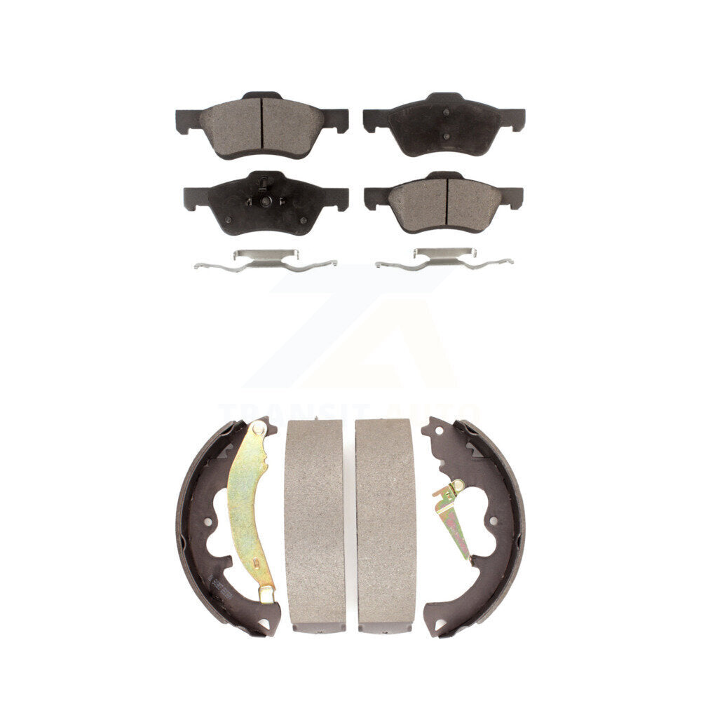Transit Auto KFN-100011 Disc Brake Pad for 2010-2012 Ford Escape, Mercury Mariner - Front and Rear