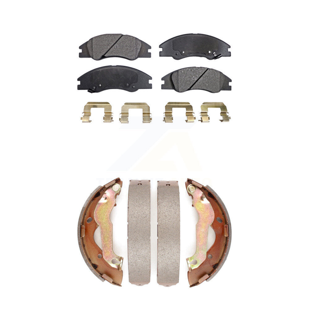 Transit Auto KFN-100012 Disc Brake Pad for 2007-2009 Kia Spectra - Front and Rear