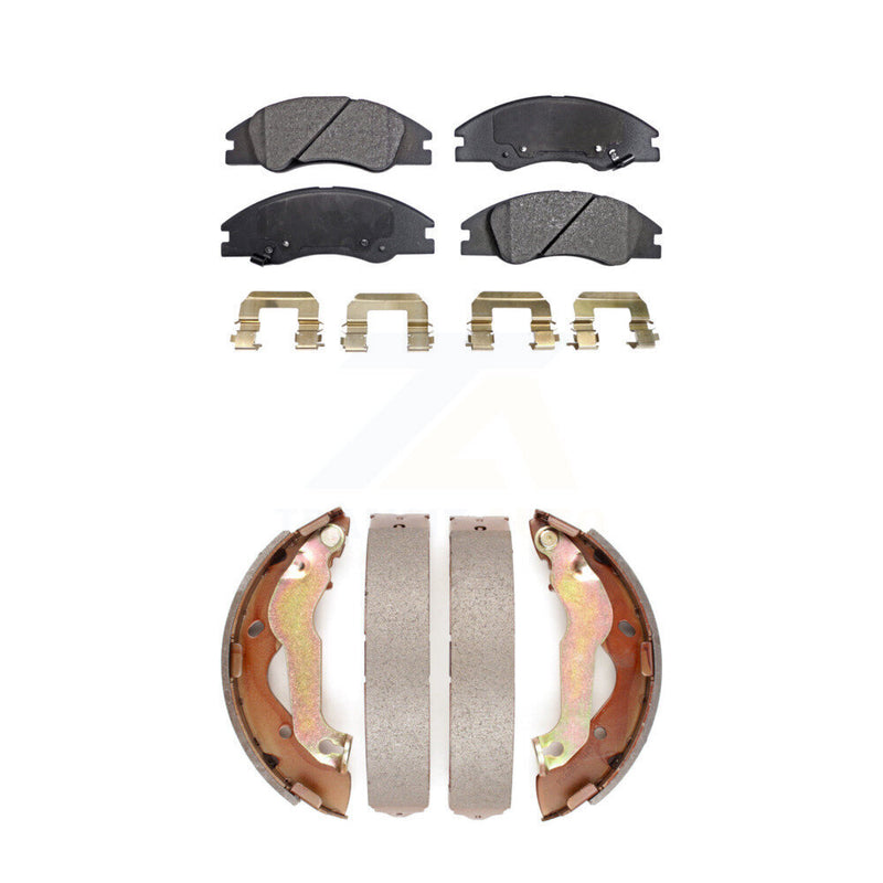 Transit Auto KFN-100012 Disc Brake Pad for 2007-2009 Kia Spectra - Front and Rear