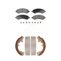 Transit Auto KFN-100014 Disc Brake Pad for 2005-2011 Ram Dakota, Mitsubishi Raider, Dodge Dakota - Front and Rear