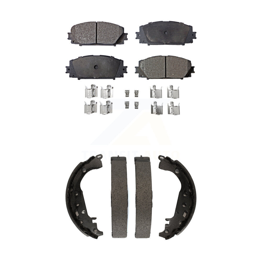 Transit Auto KFN-100022 Disc Brake Pad for 2006-2014 Toyota Yaris - Front and Rear