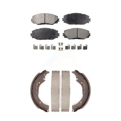 Transit Auto KFN-100025 Disc Brake Pad for 2008-2019 Toyota Corolla, Scion xD - Front and Rear