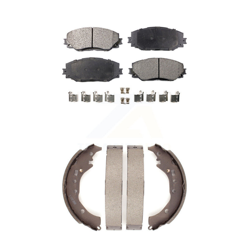 Transit Auto KFN-100025 Disc Brake Pad for 2008-2019 Toyota Corolla, Scion xD - Front and Rear